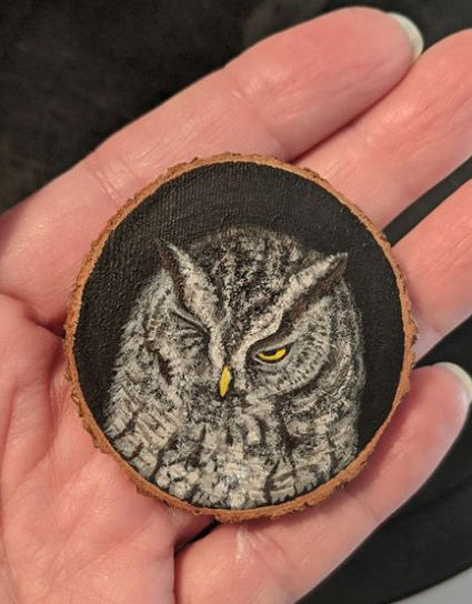 2"x2" acrylic
