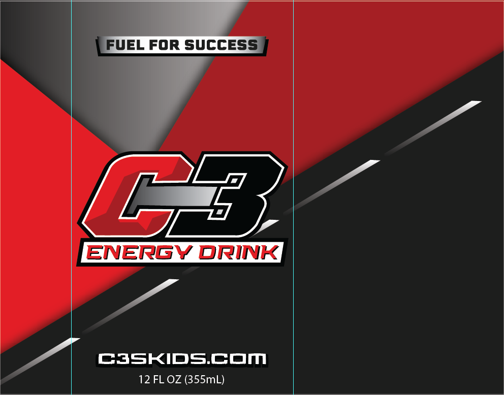 Energy Drink Full Label