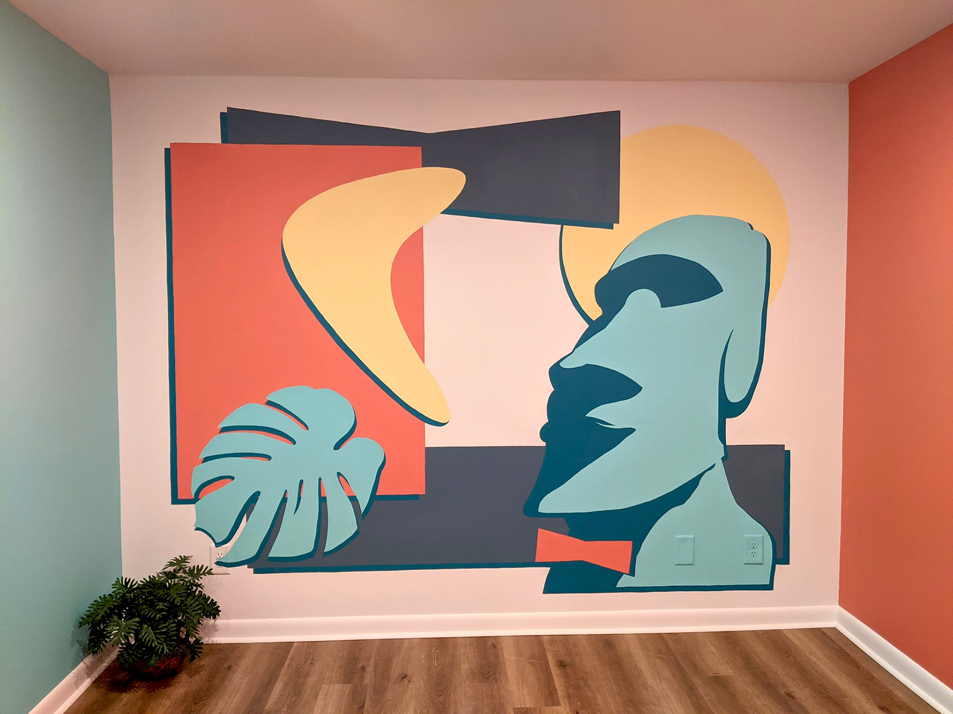 10'x8' mural