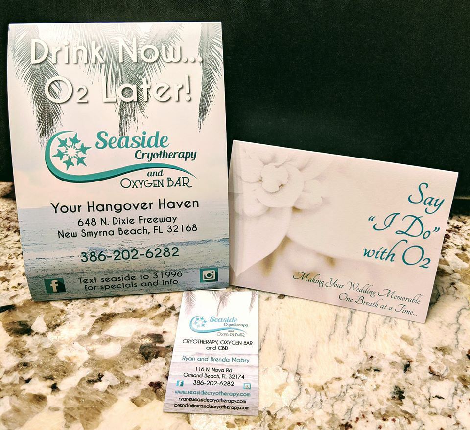 Table Tent, Bi-fold Ad, Business Card
