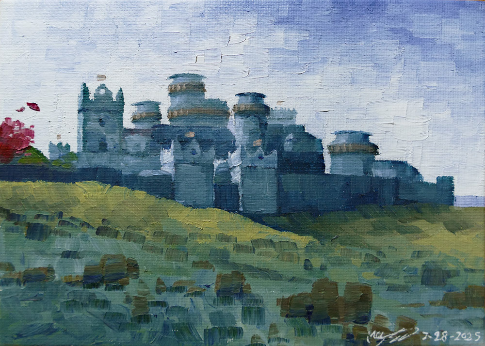 (2025) 5x7in. Oil on Canvas Board