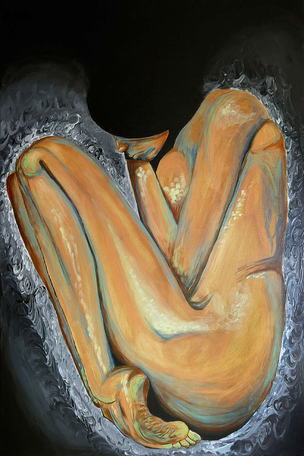 'At Long Rest' (2022) 24x36in. Acrylic on Canvas