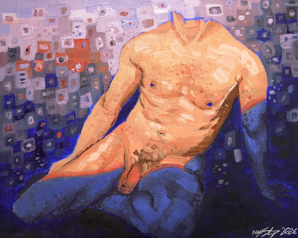 'Joseph: Figure 4' (2026) 8x10in. Oil on Canvas