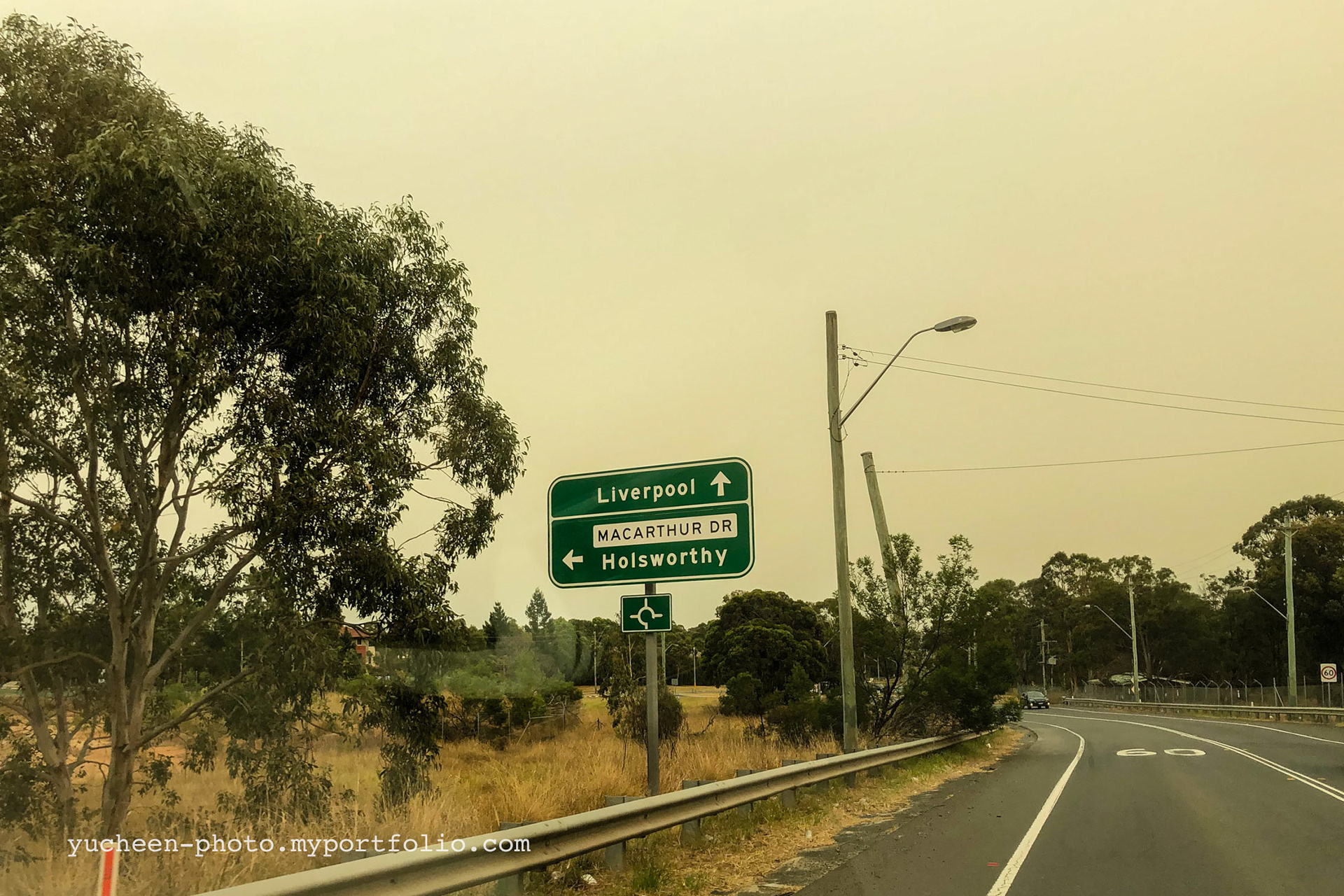 Waldbrand Smog
