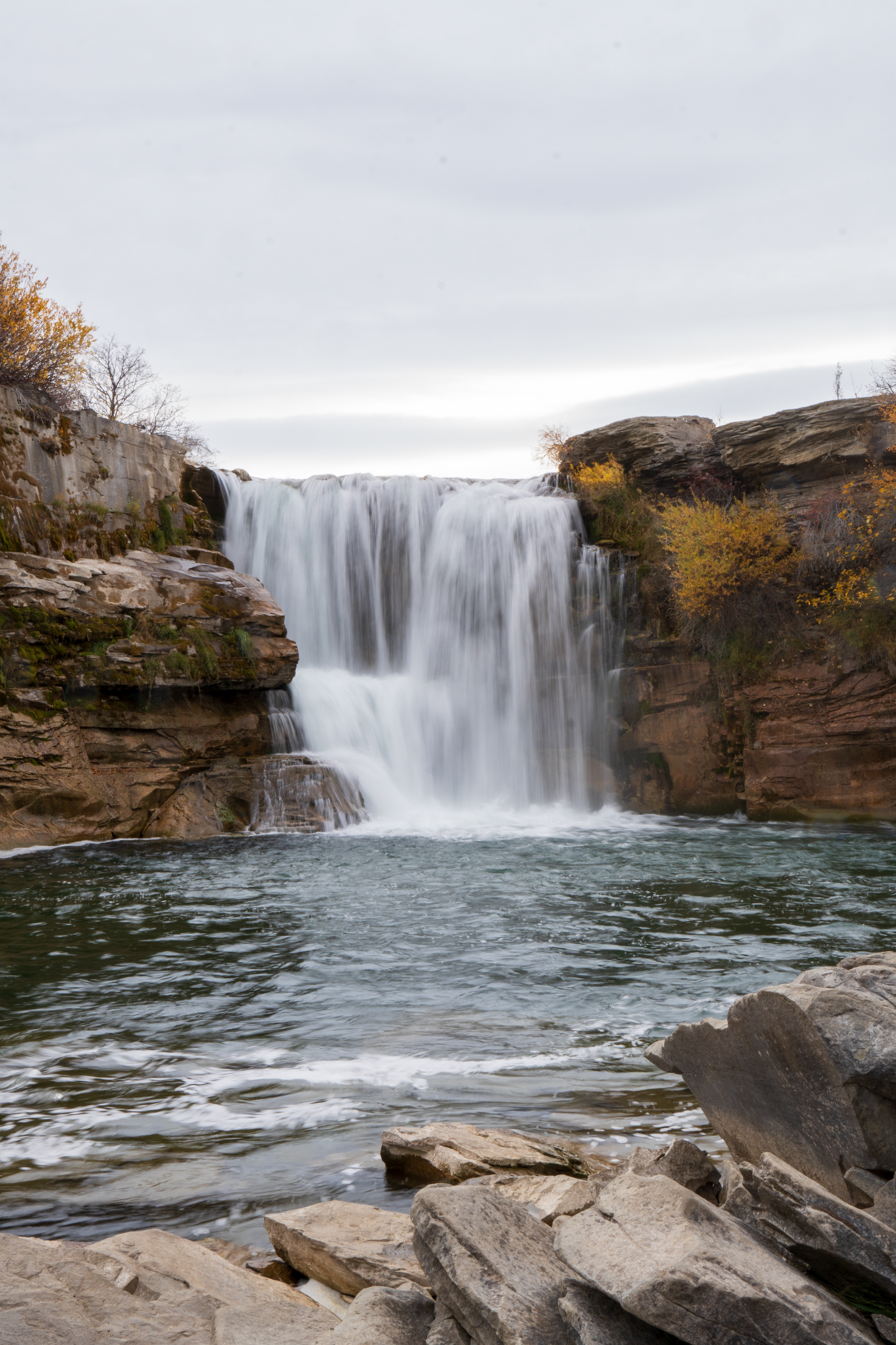 Lundbreck Falls, Alberta