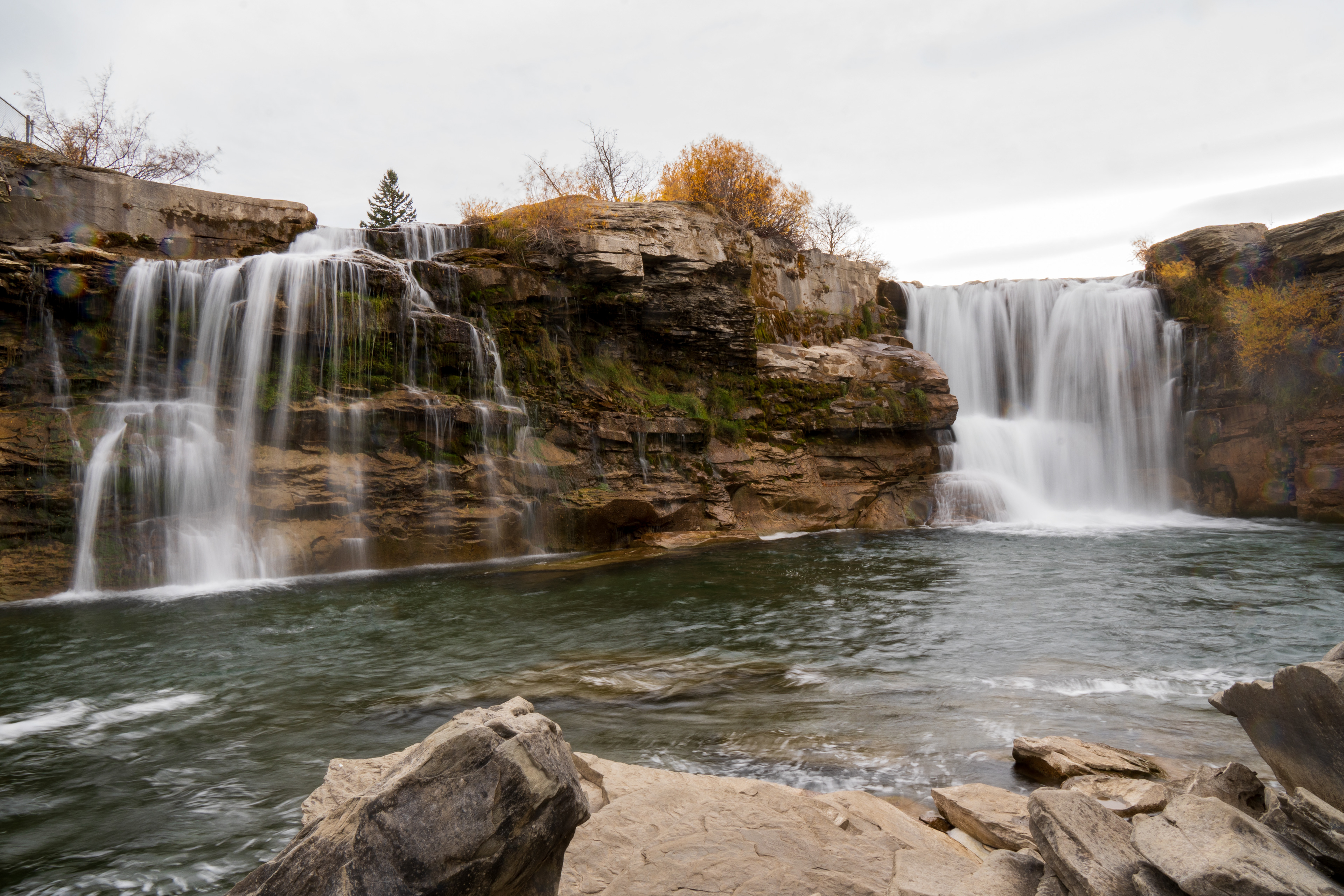 Lundbreck Falls, Alberta