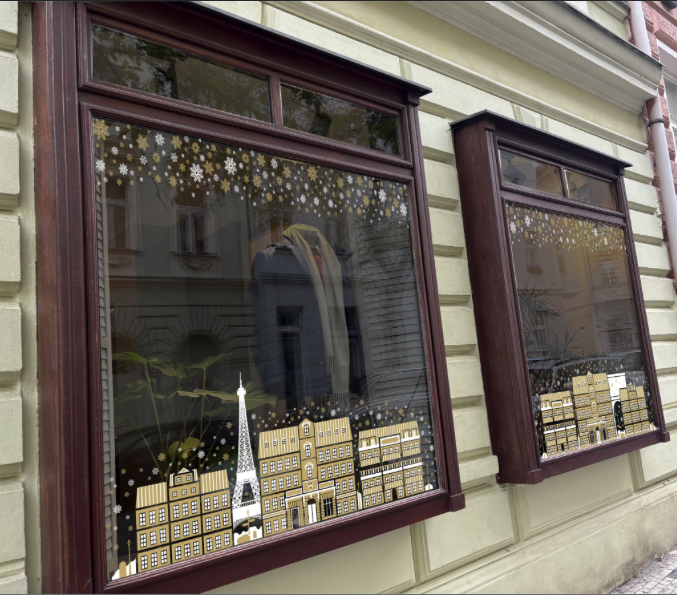 Grafika, polep vylohy