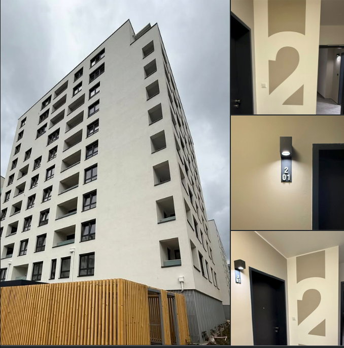 Návrh a realizace orientačniío systému budov