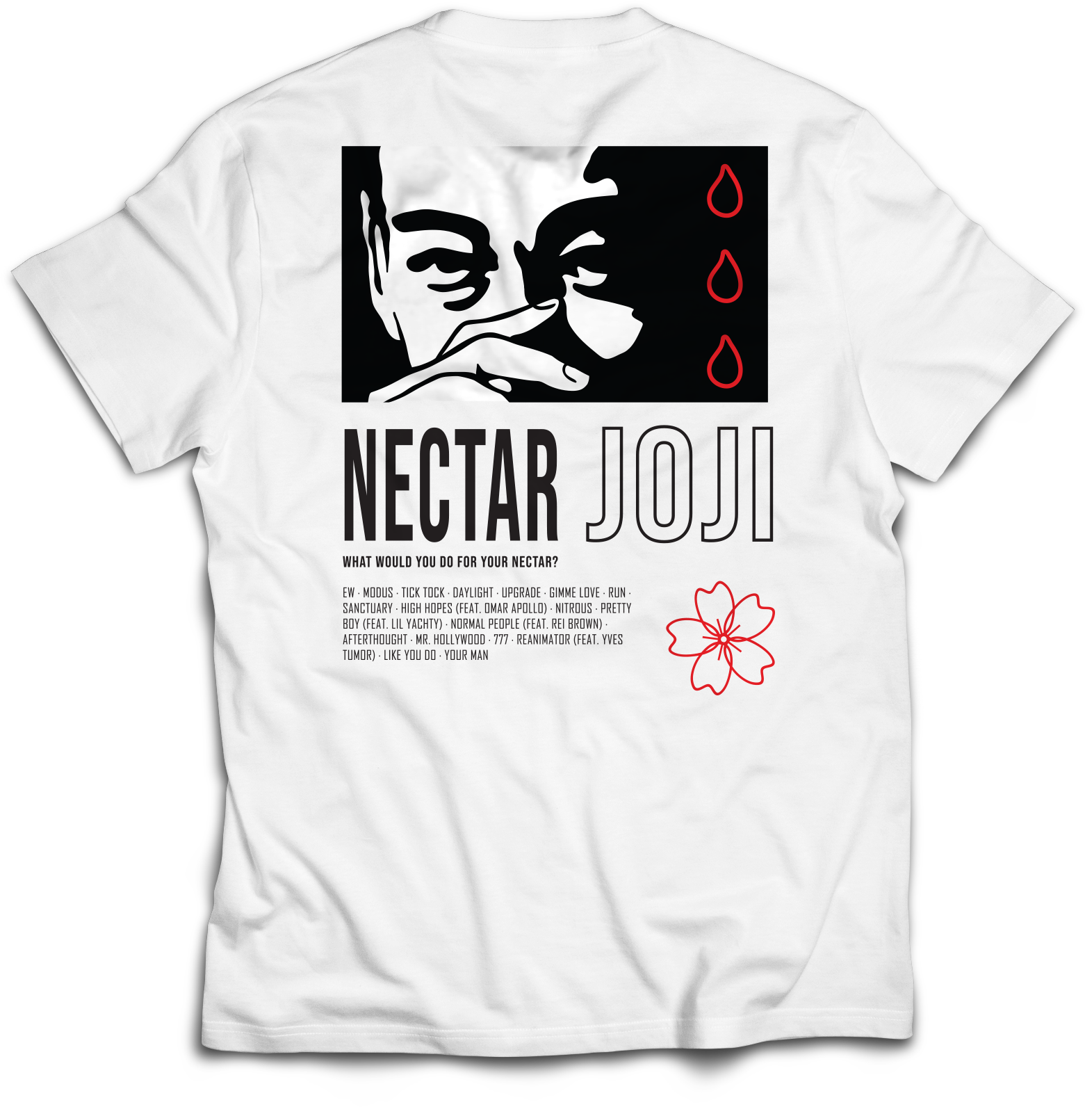 T-Shirt Design 1 - White Back