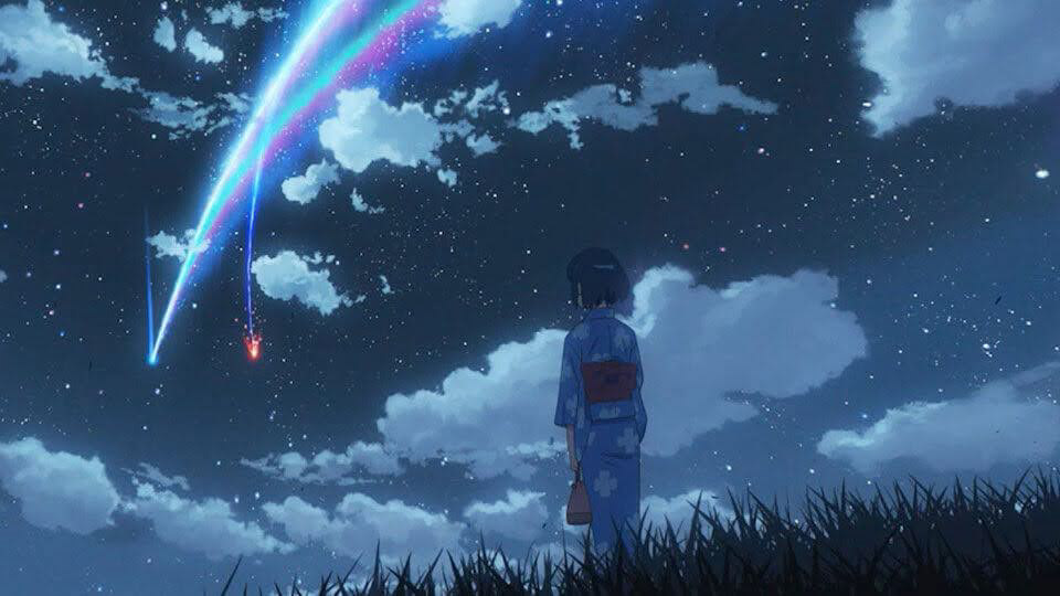 Mitsuha/comet reference via Google Images