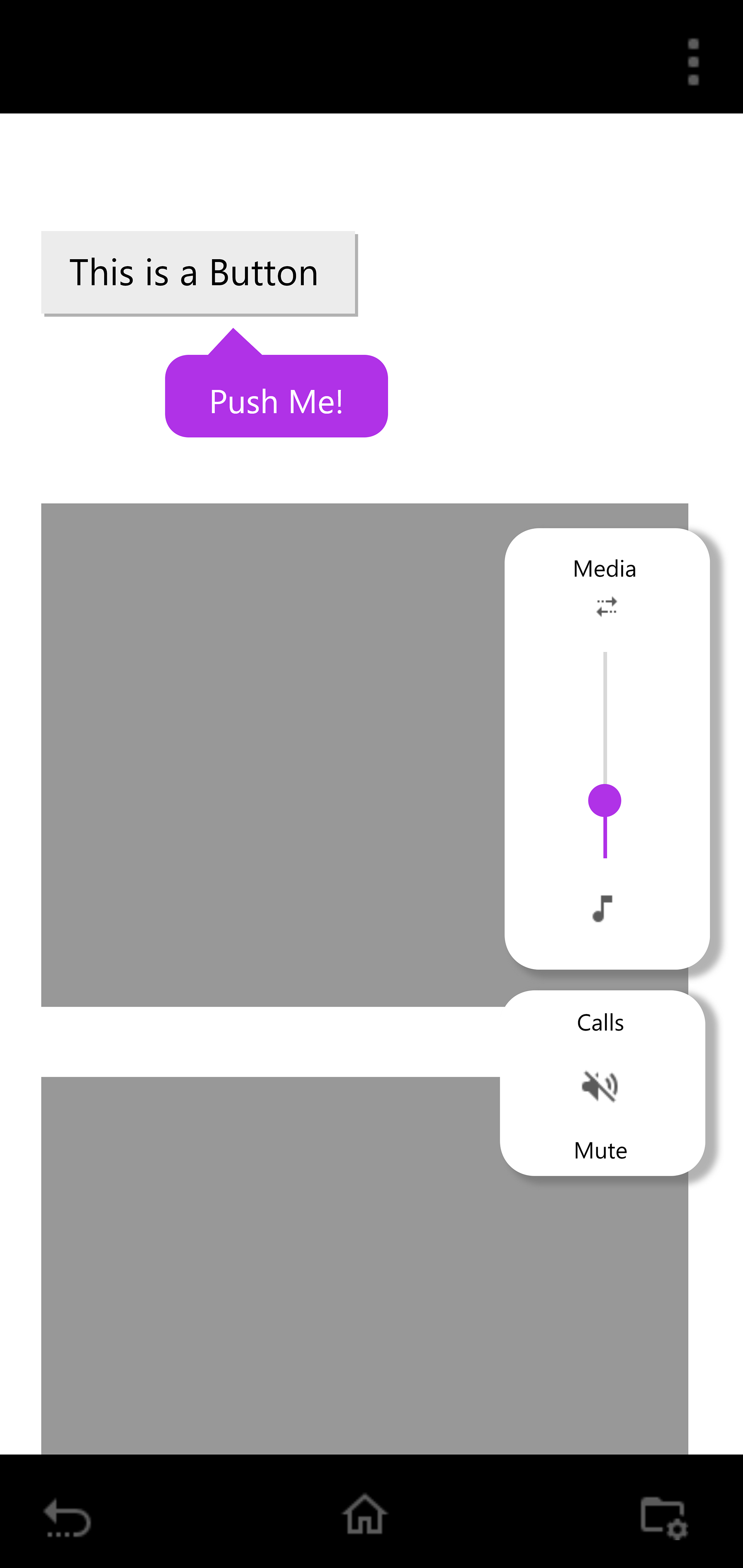App Sliders and Tooltips (Android)