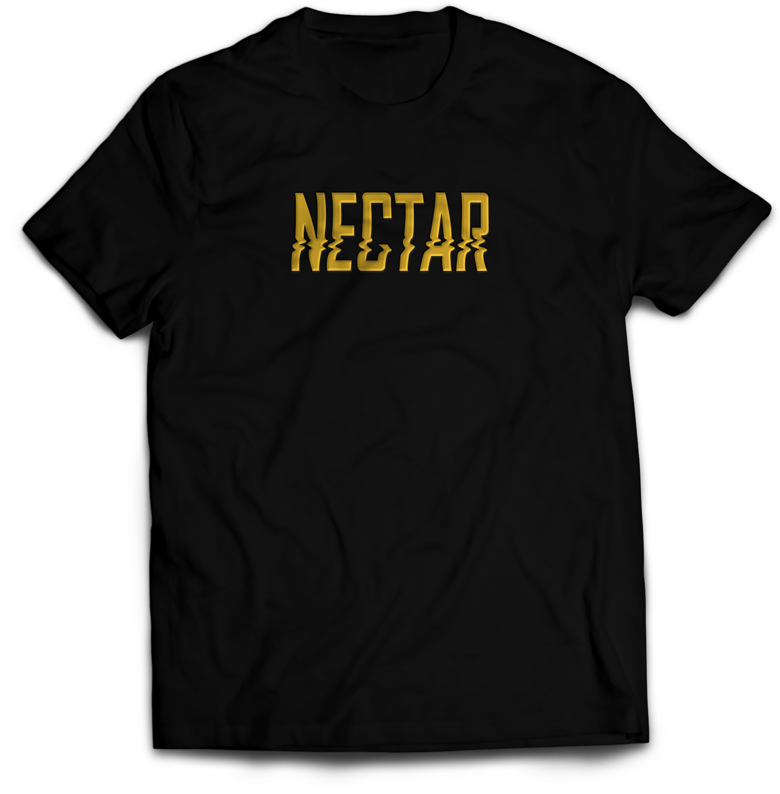 T-Shirt Design 1 - Black Front