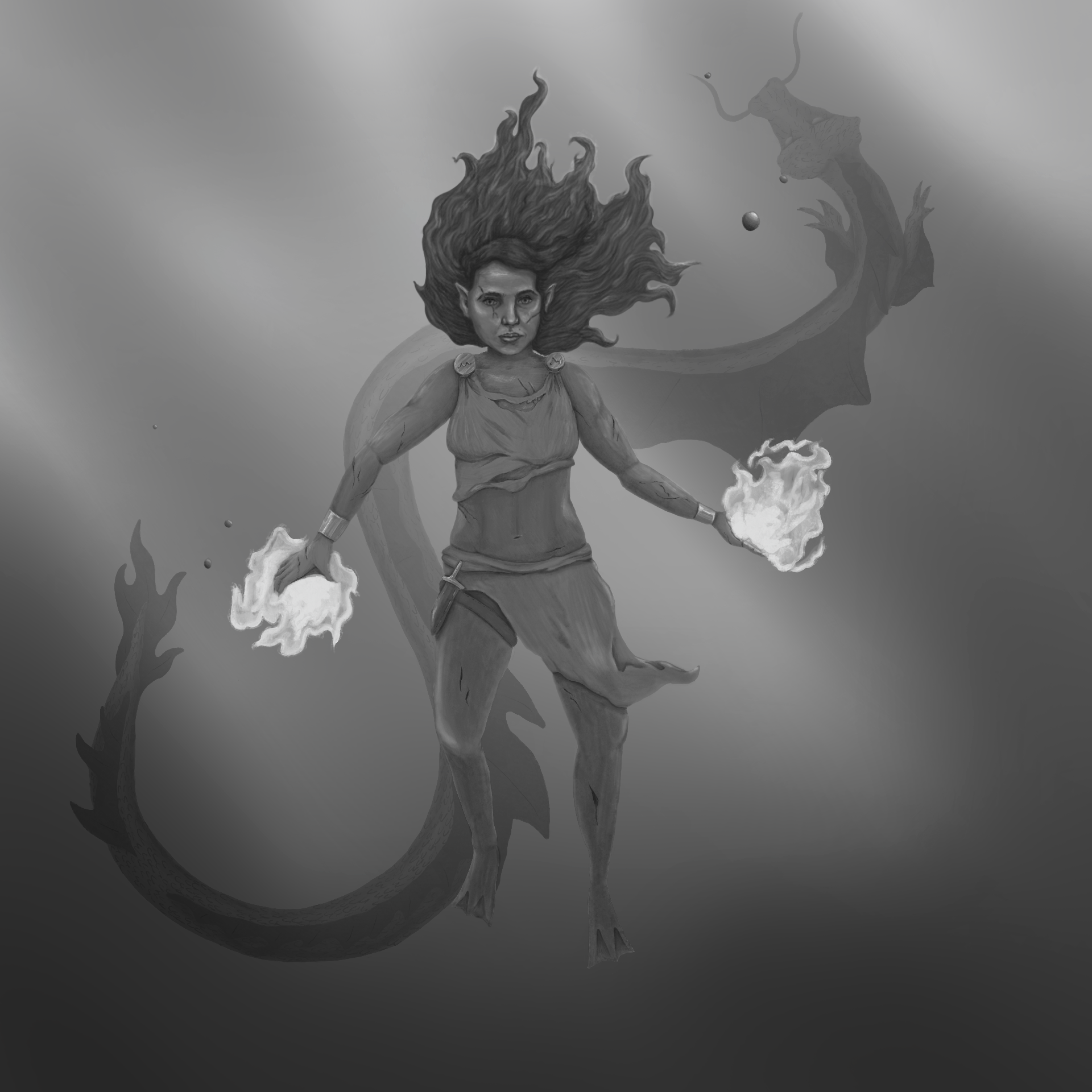 Black and White Version