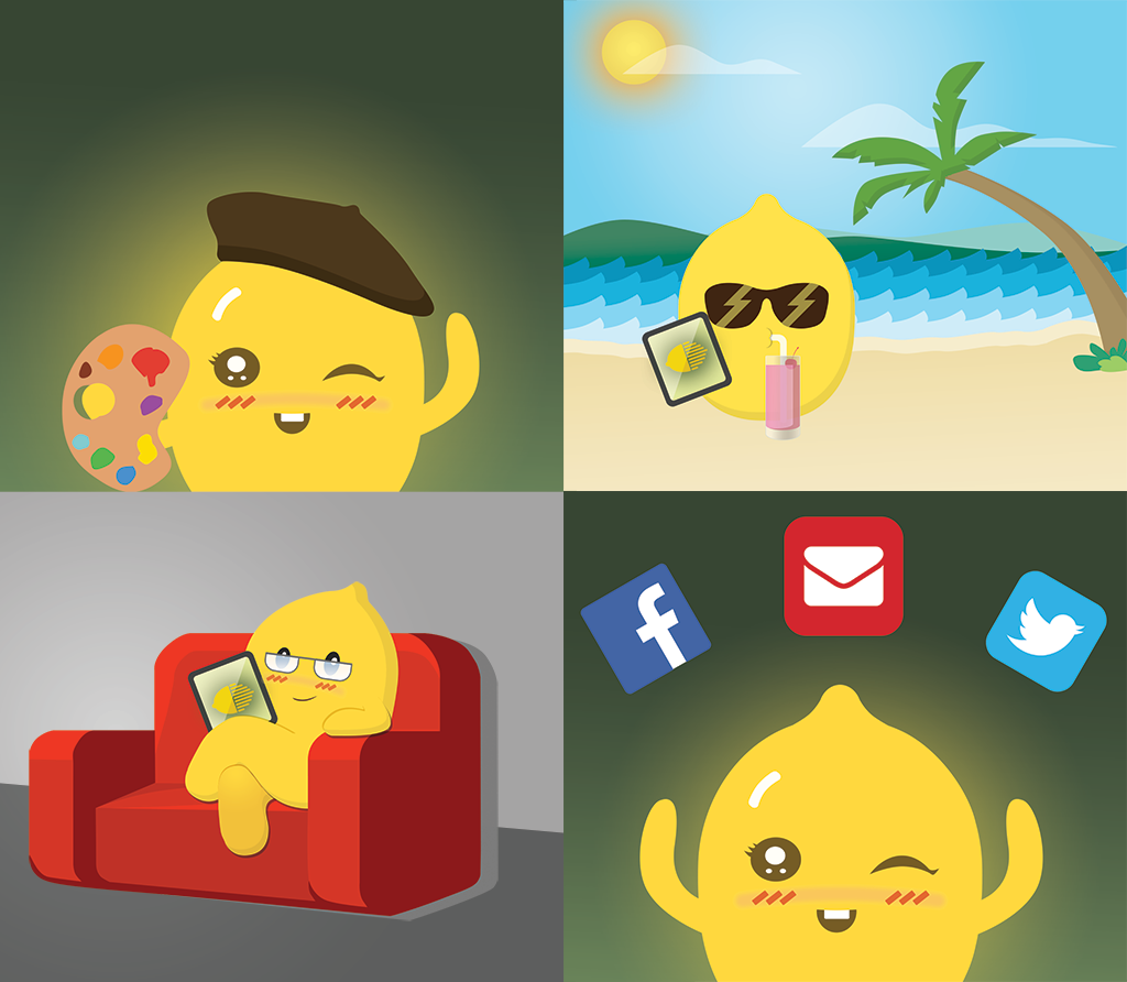 Illustrations for Social Media