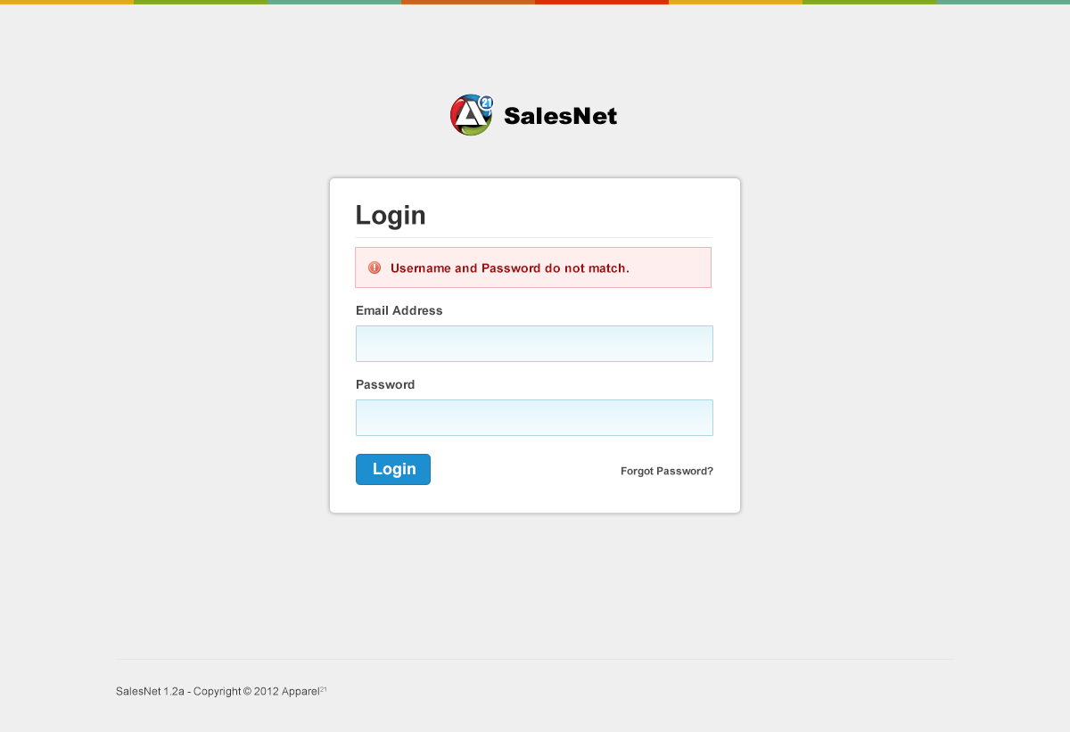 Login