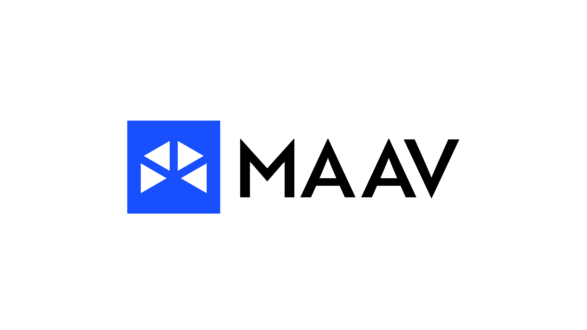Final Logo for Initial MAAV Inc. branding project. 2018