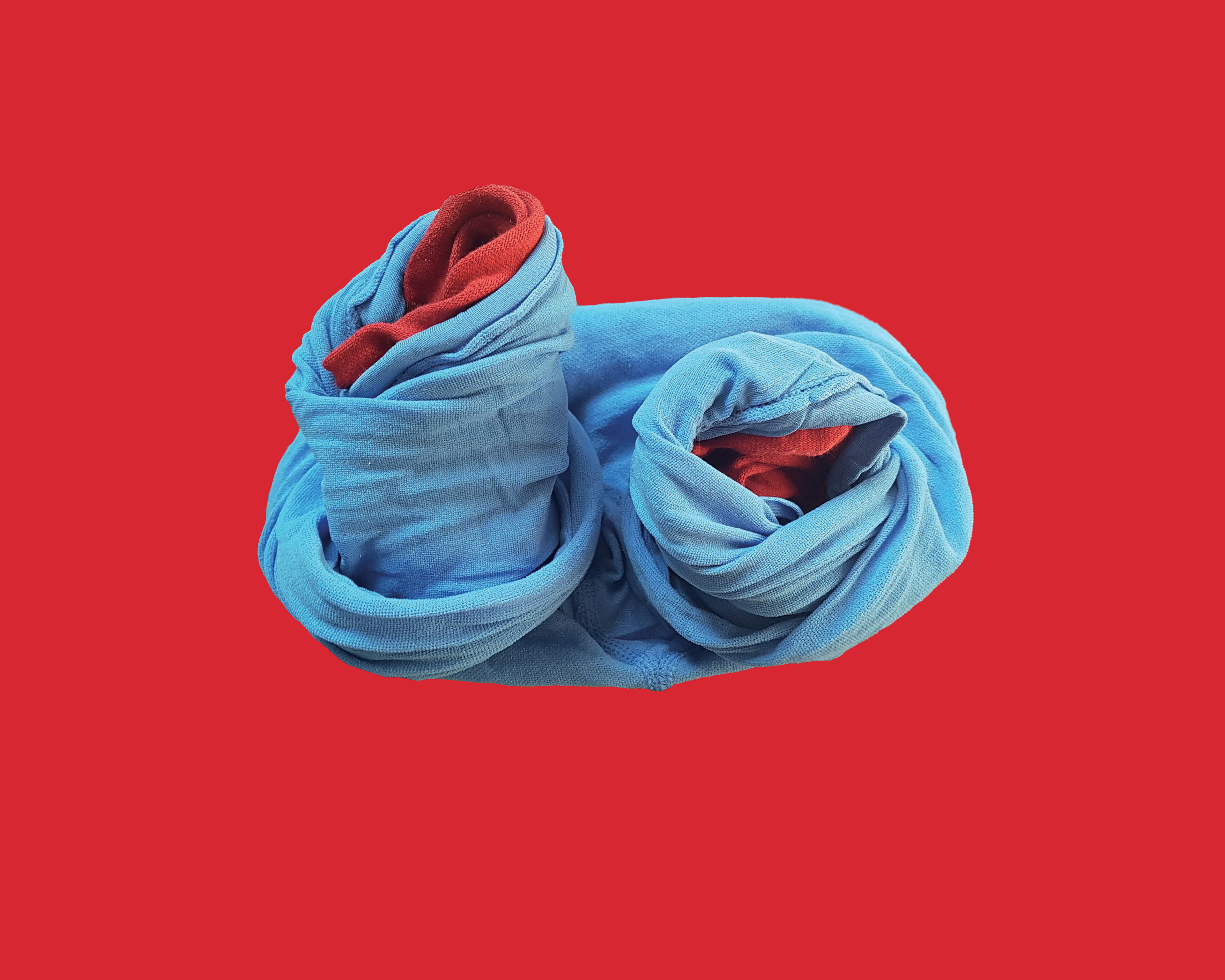 Socks and Tights, Digital Collage, 2018