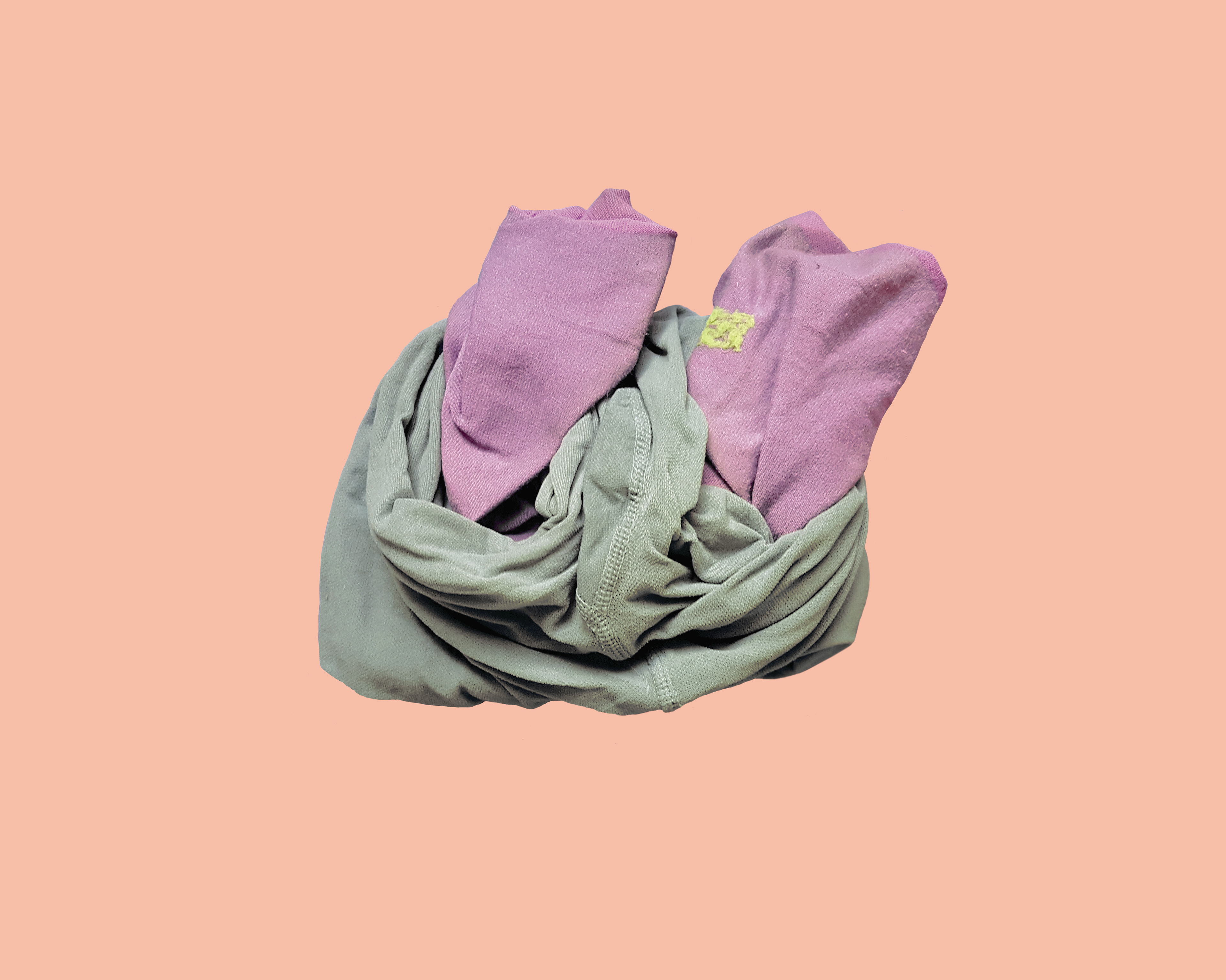 Socks and Tights, Digital Collage, 2018