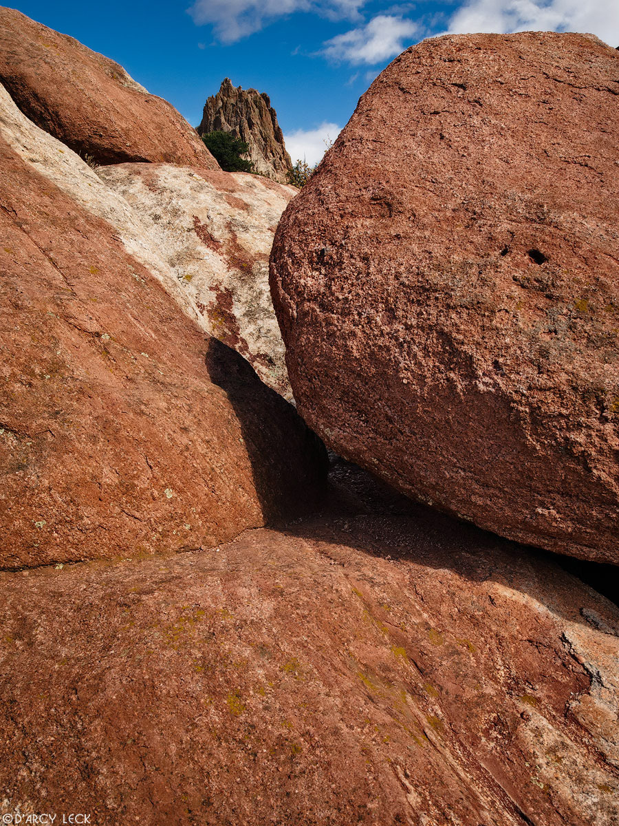 Rocks and rock formations in Garden of the Gods Park, Colorado