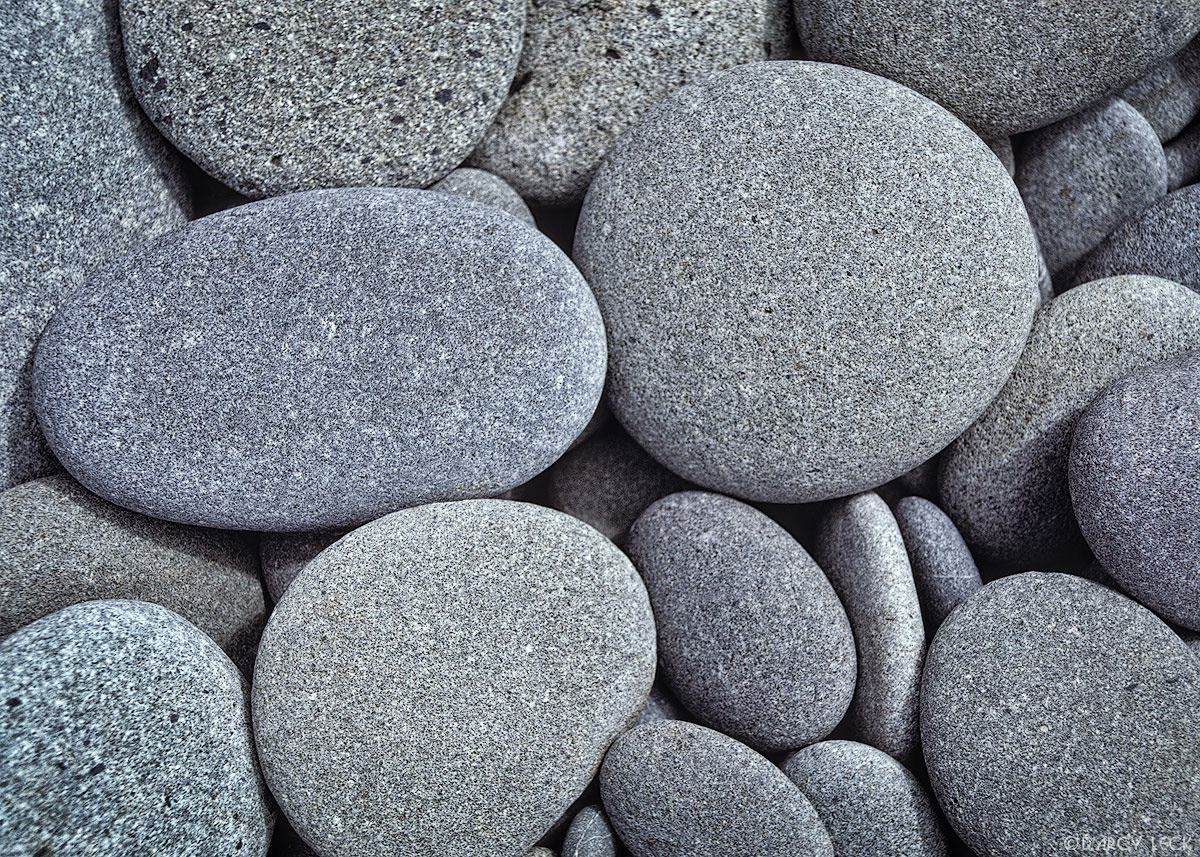 Surf polished stones along Ruby Beach, Olympic National Park, Washington