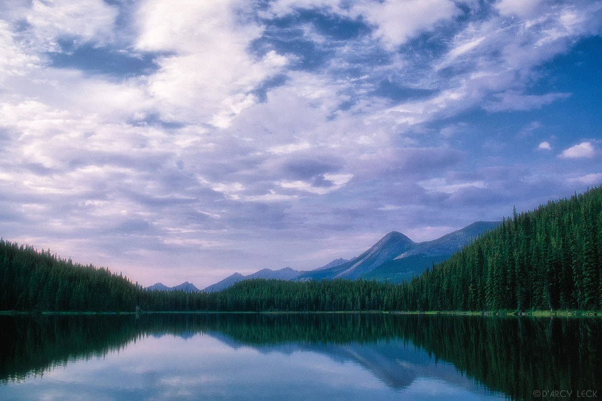 Morning at Mora Lake, Jasper National Park, Canada
