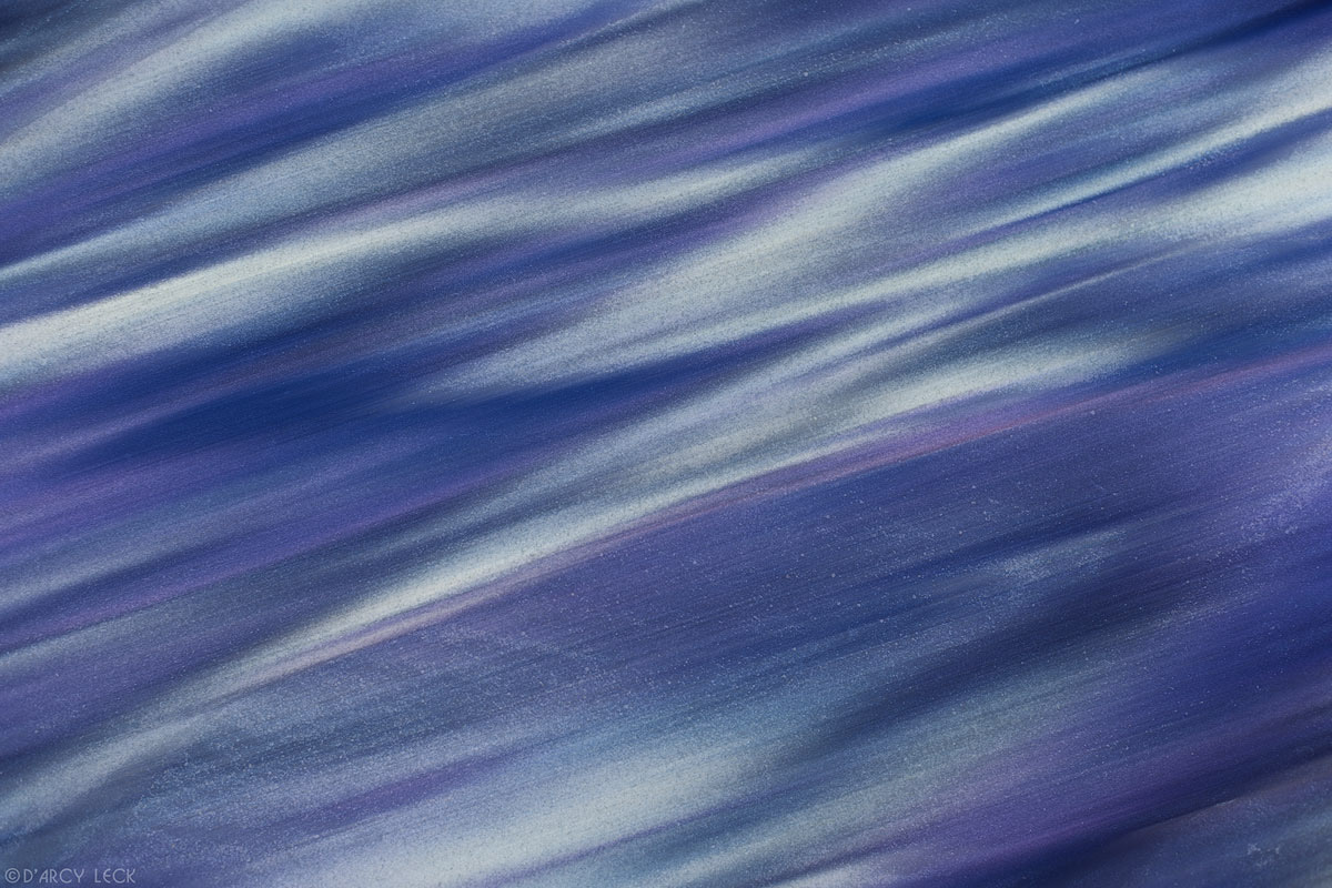 Sand striations in sand at Big Sur, California