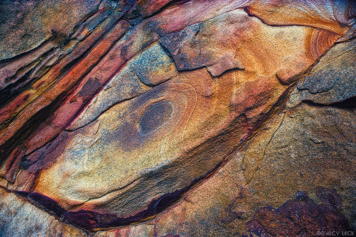 Eroded sandstone, Point Reyes National Seashore