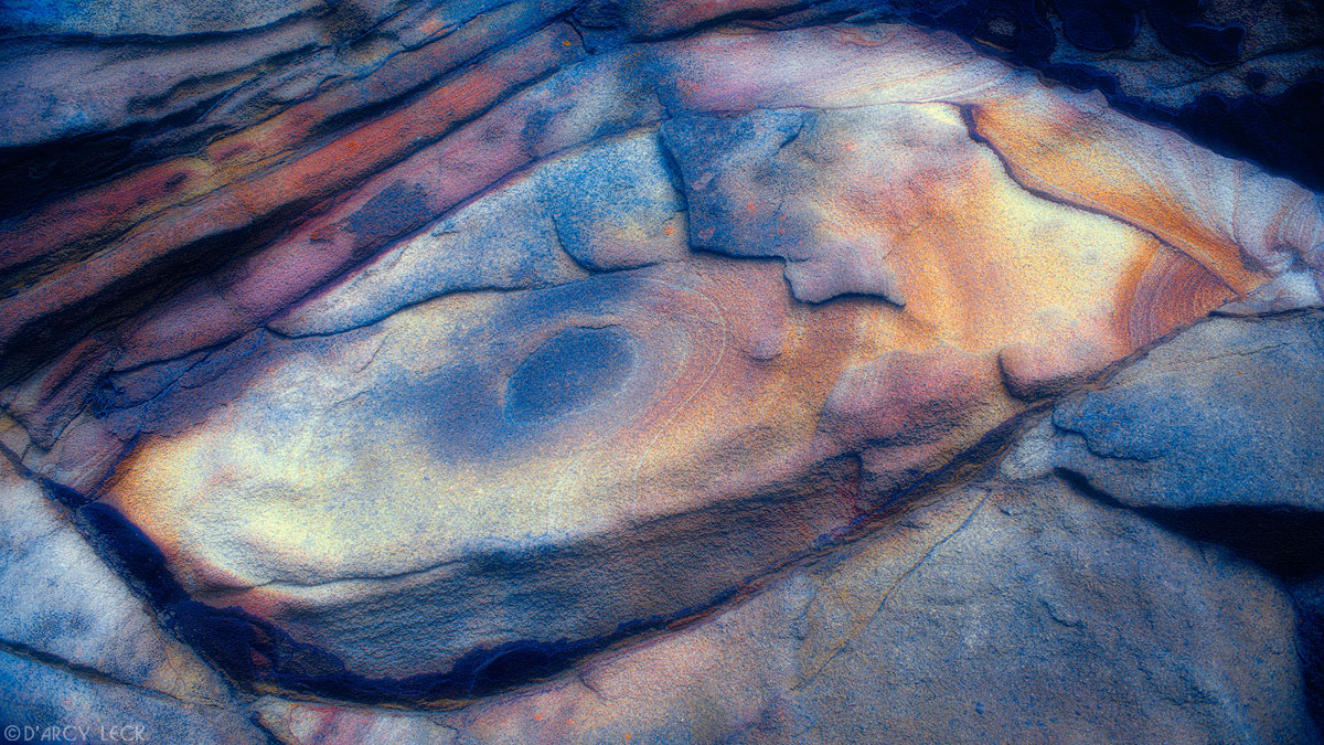 Eroded sandstone, Point Reyes National Seashore