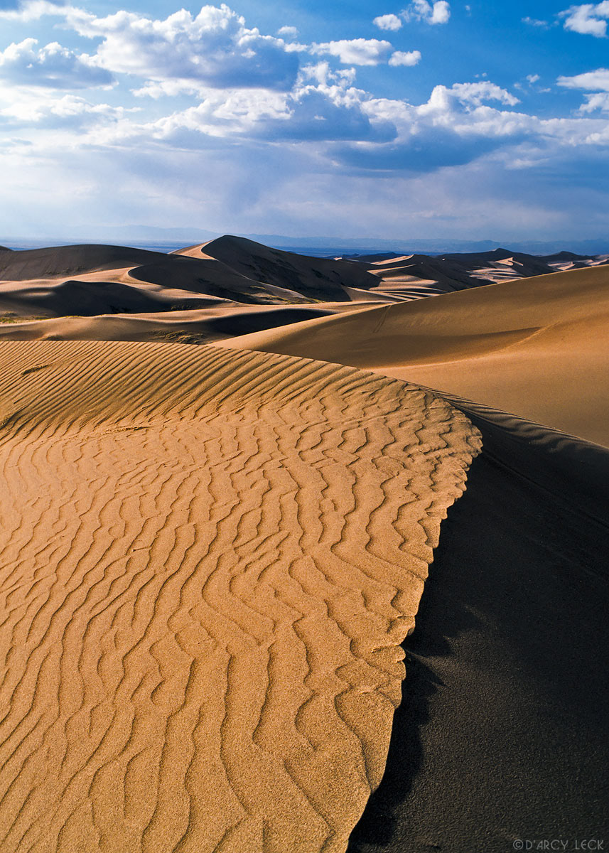 Sand dunes at Great Sand Dunes National Park, Colorado