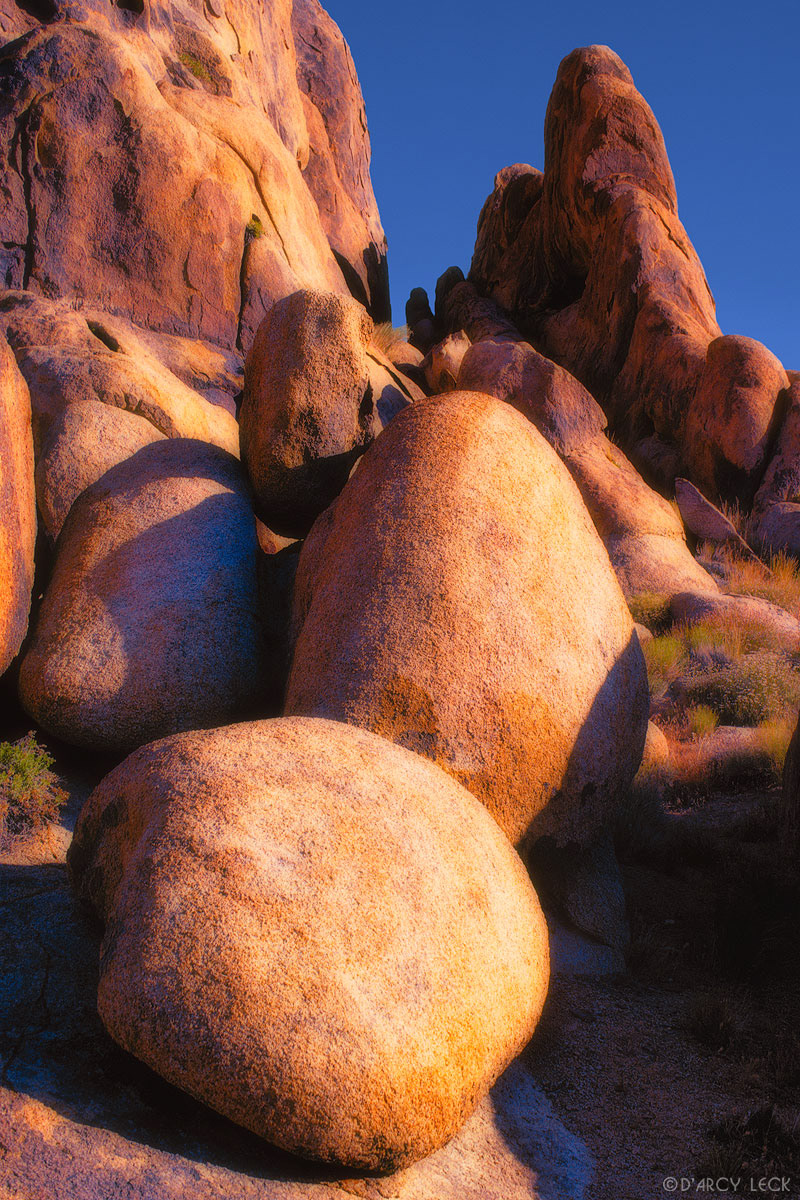 Rock Formations in the Alabama Hills, California
