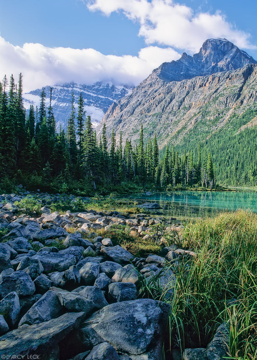 Cavell Lake and Mount Edith Cavell, Jasper National Park, Canada