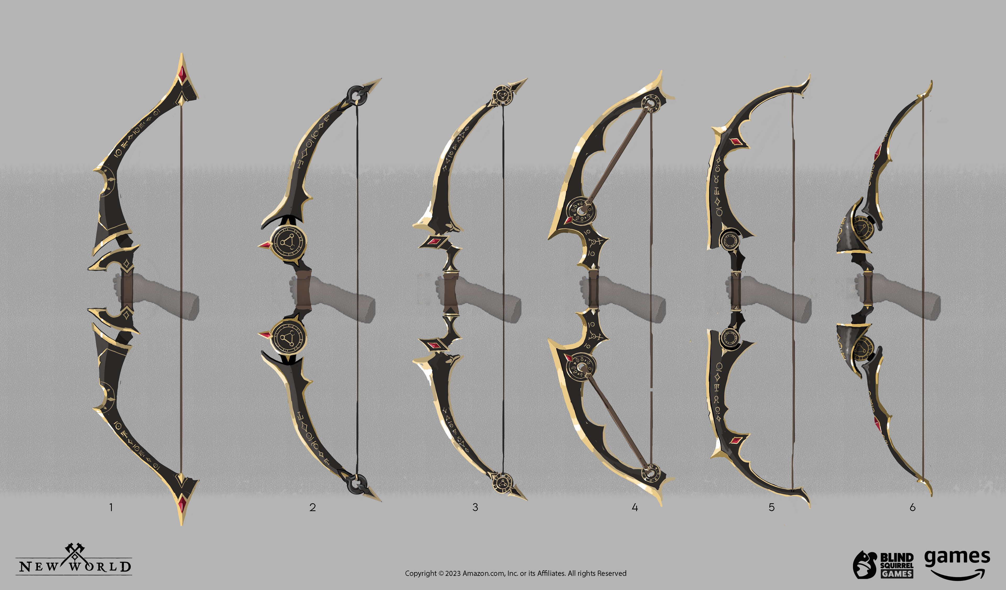 Dark Academy of Hectate Bow Sketches
