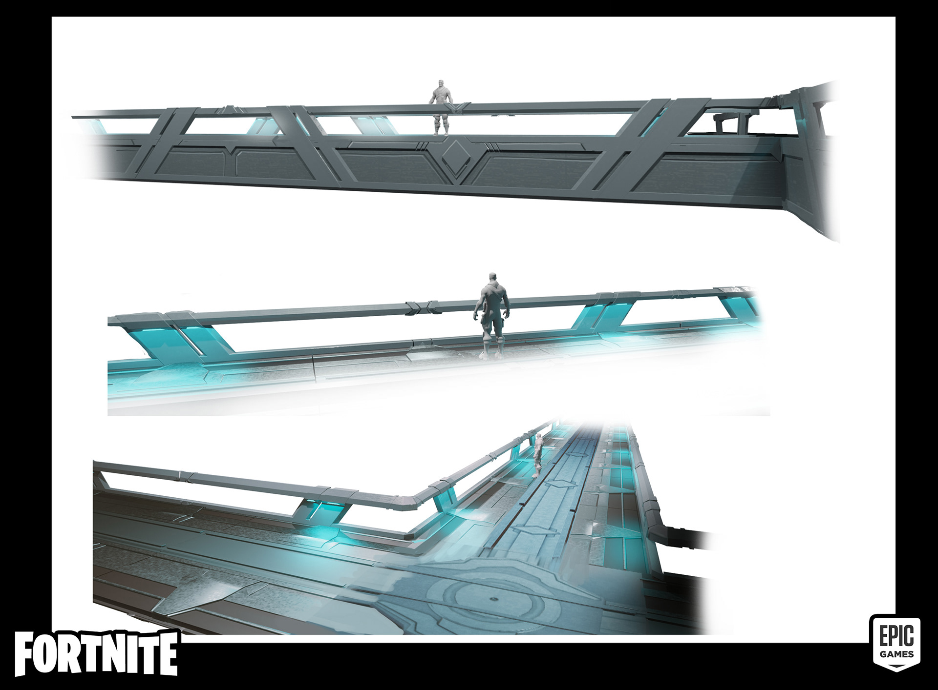 Bridge and railing concept for Skyfire Event Chater 2 season 7