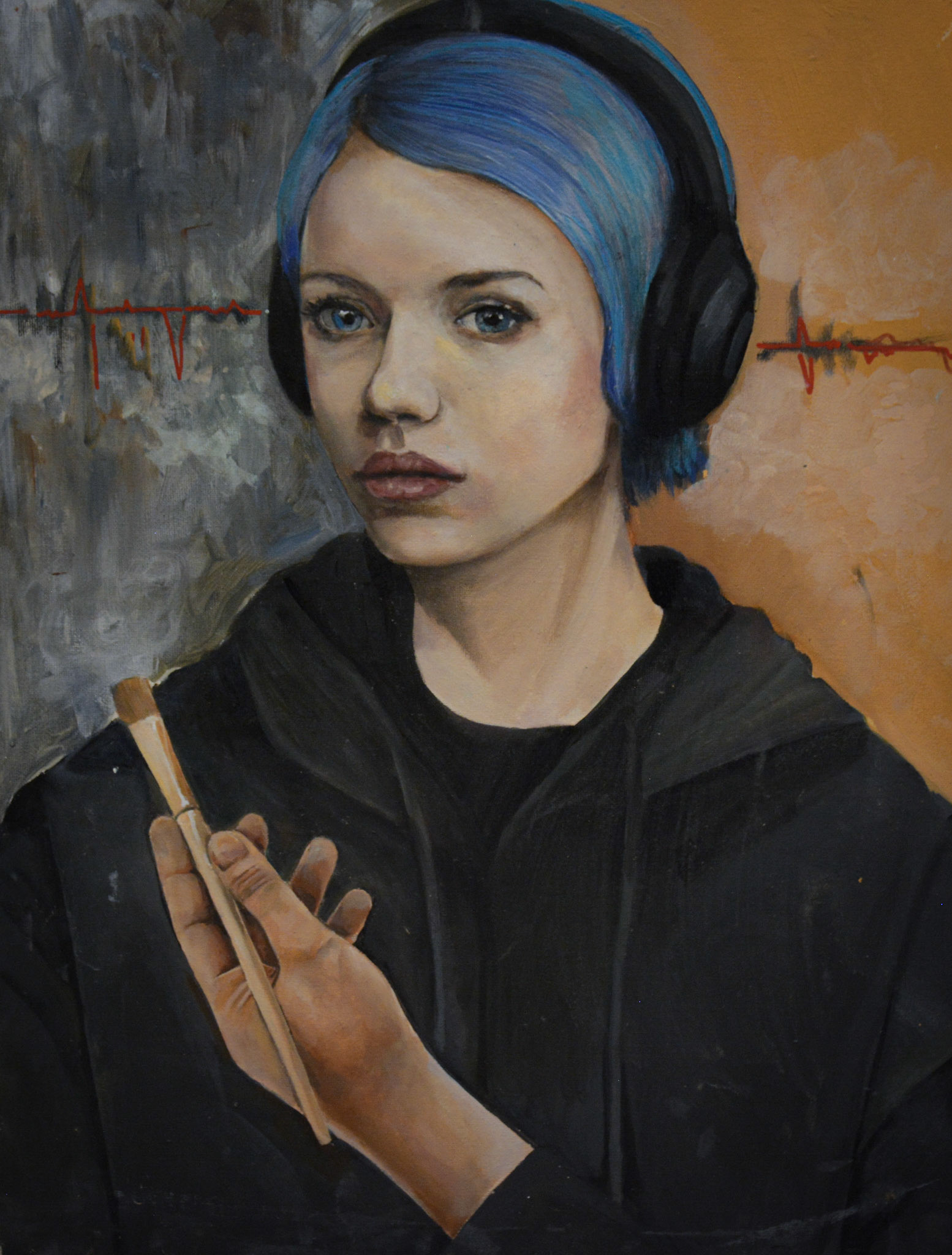 Self Portrait (oil paint)