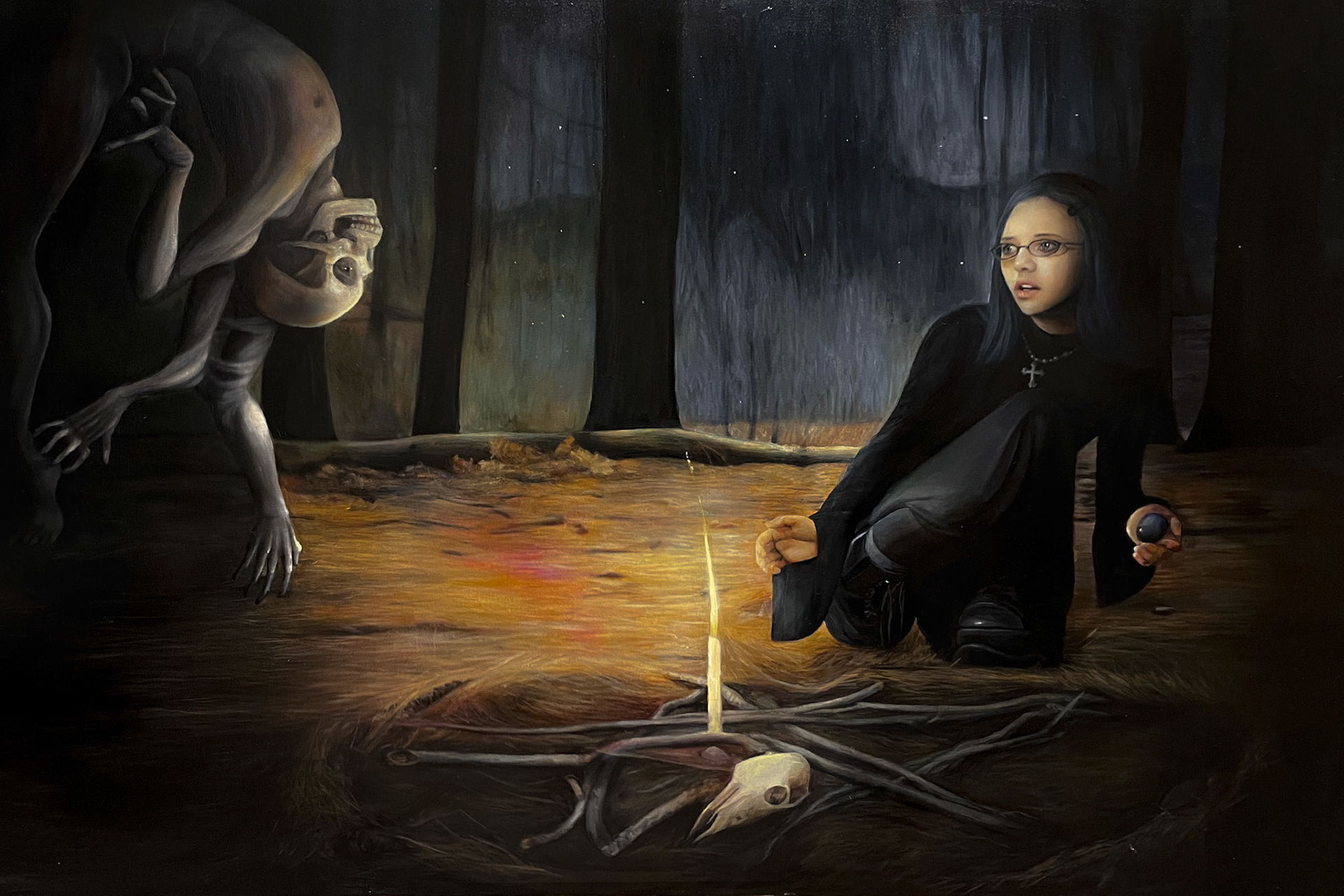 other self (acrylic on canvas)