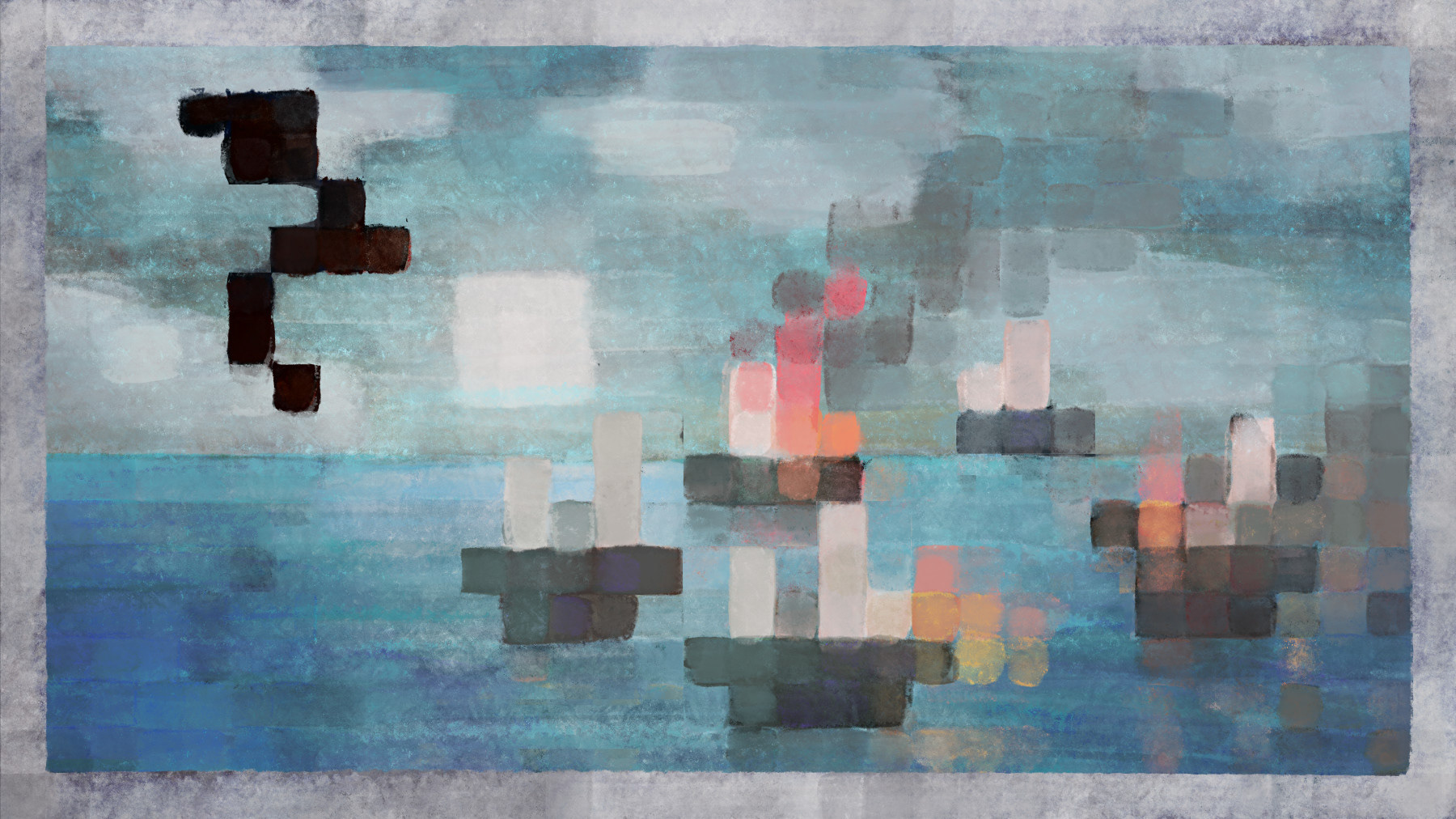 Landscape Study #2 (with Creatures)