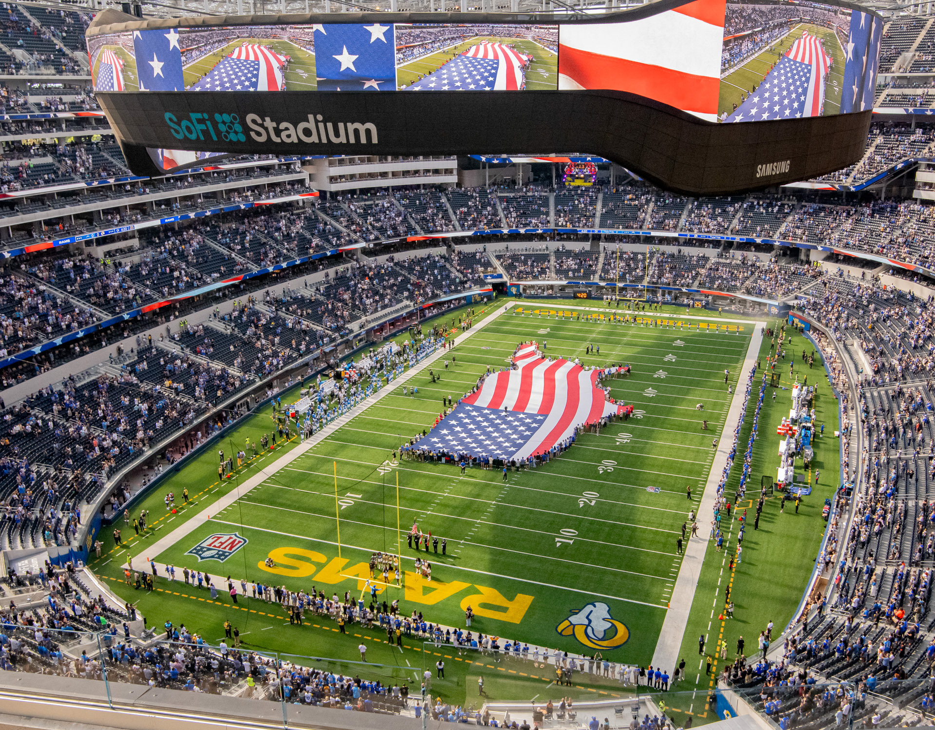Sofi Stadium.