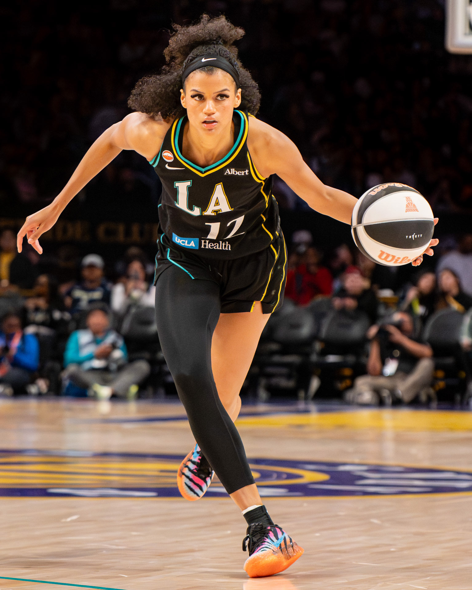 LA Sparks Rae Burrell (#12/SG).