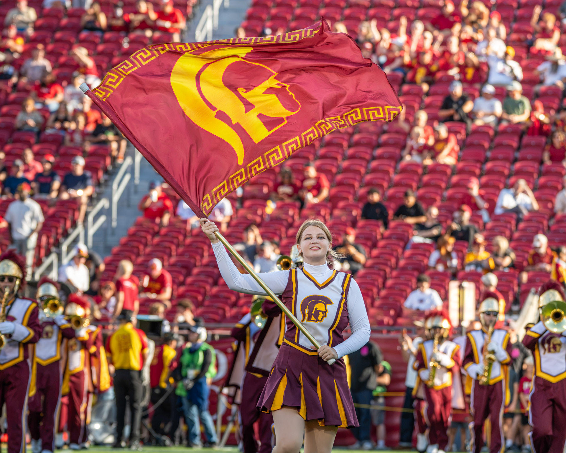 USC Marching Band.