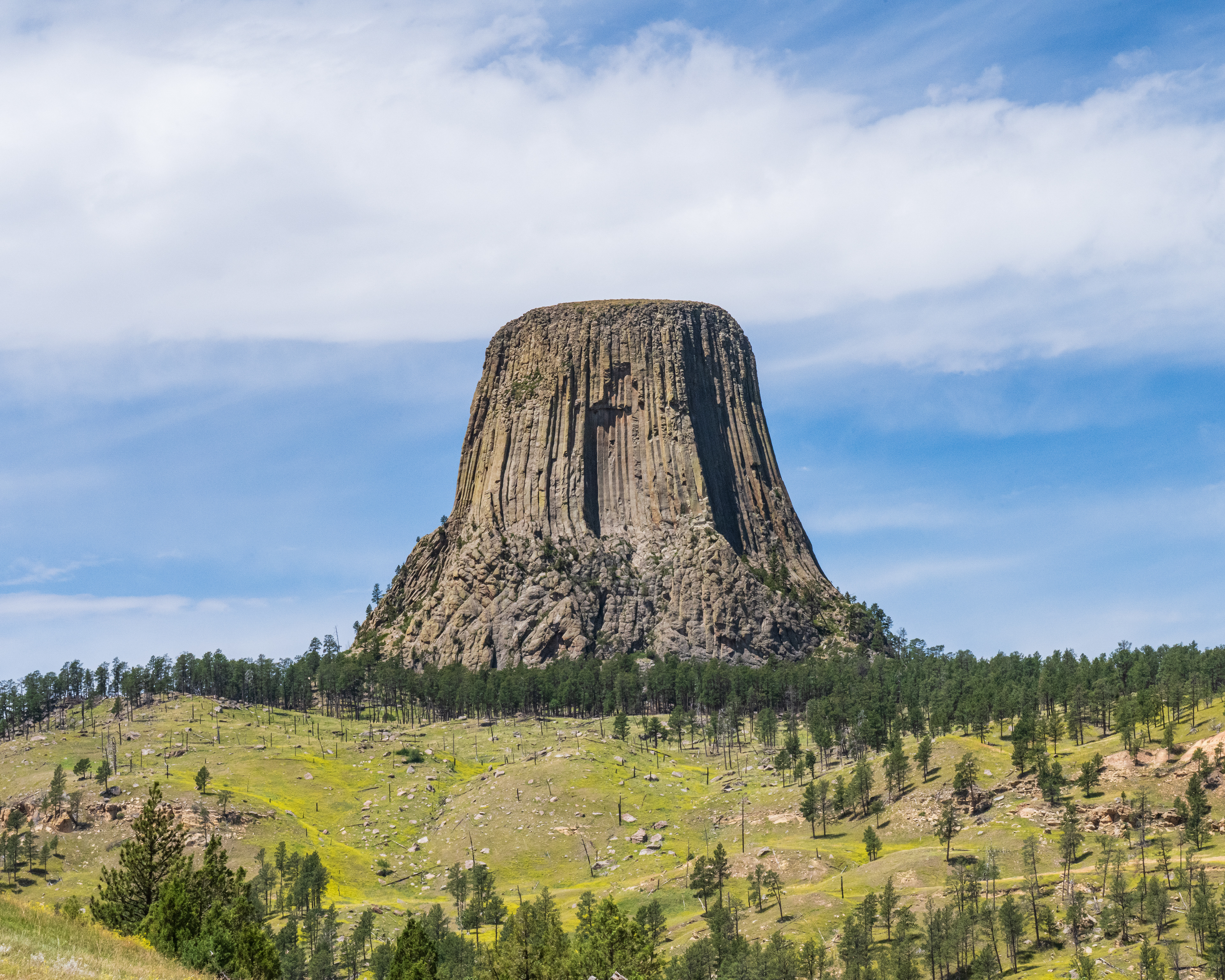 Devils Tower National Monument, WY, USA.
