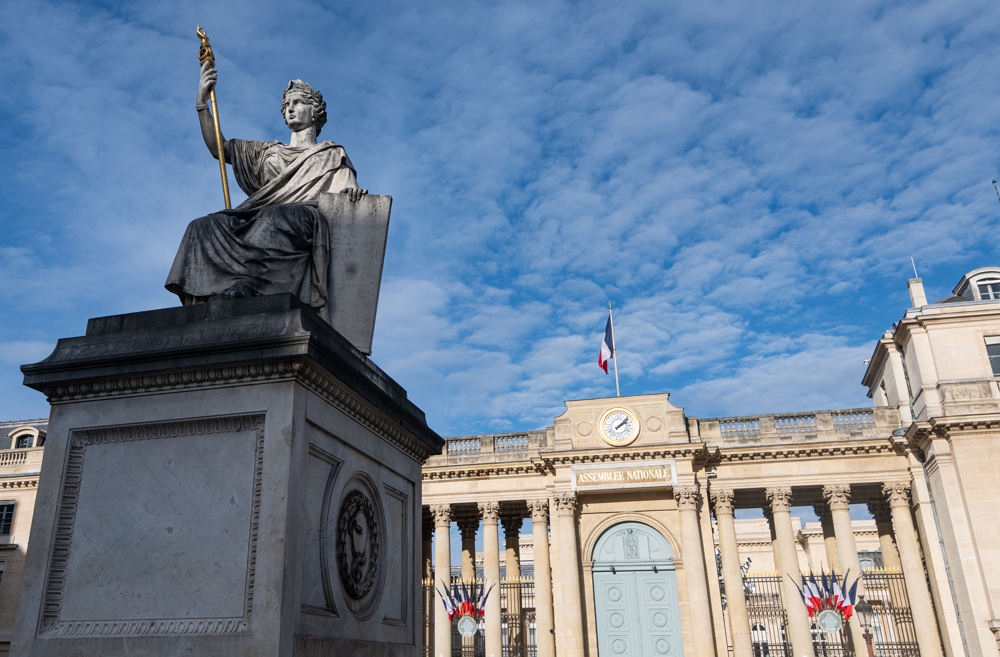 National Assembly, Paris, France.