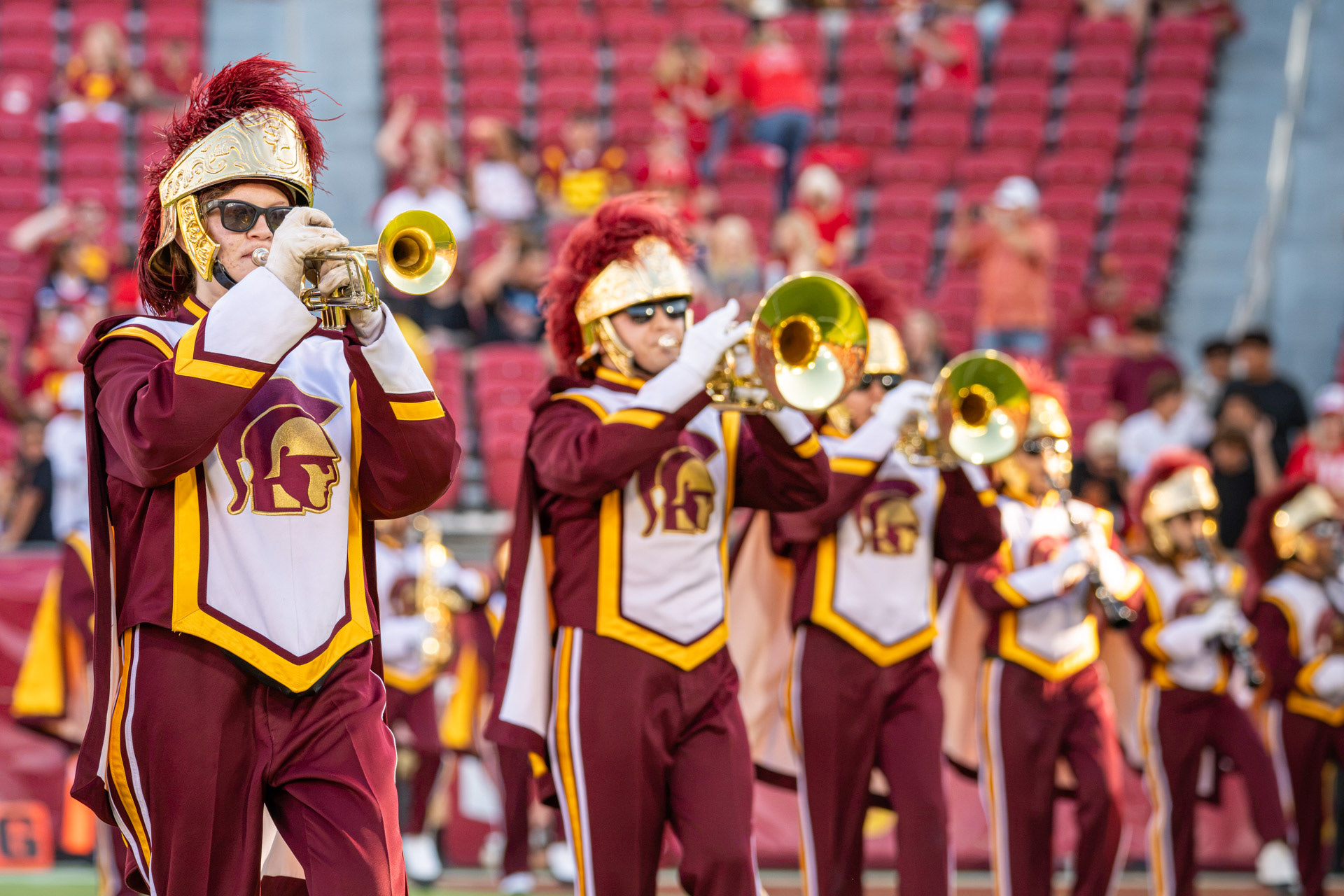 USC Marching Band.
