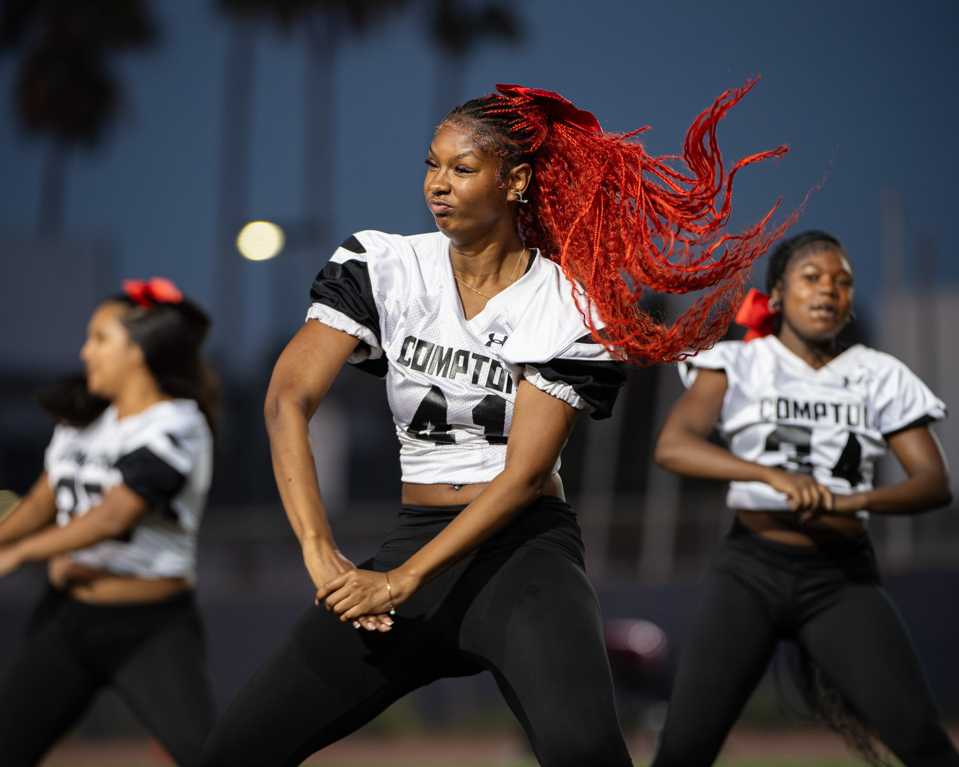 Compton College Cheer.