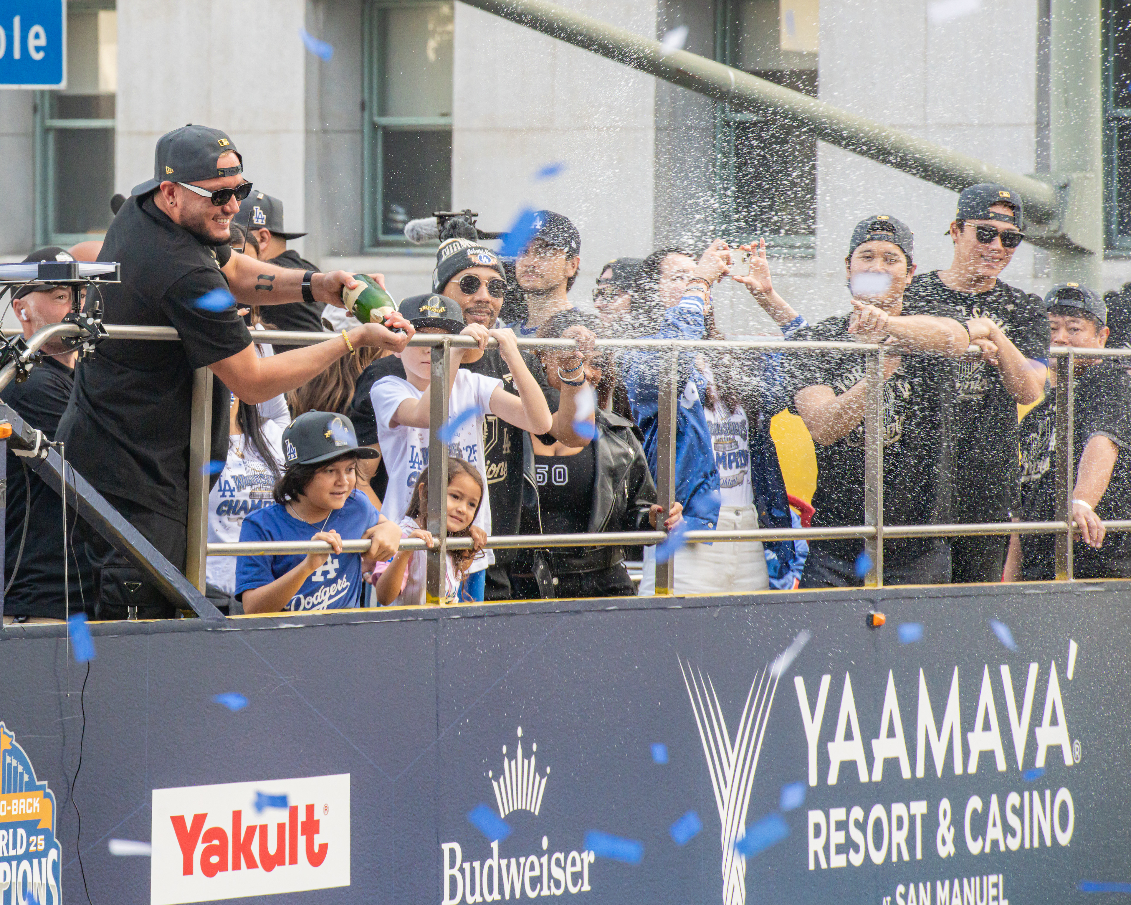 2025 Dodgers' back to back World Cup parade.