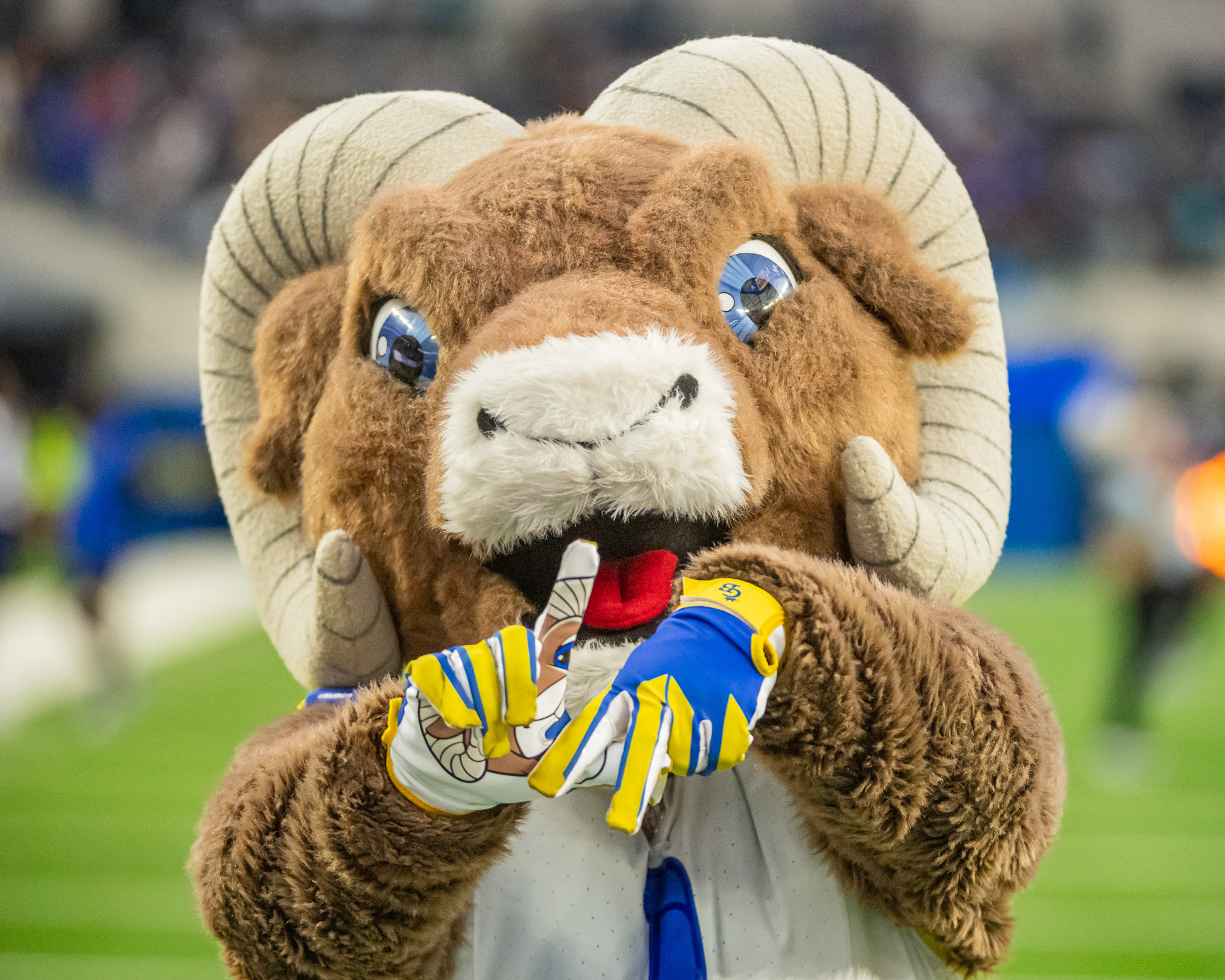 Rampage (Mascot of LA Rams NFL).