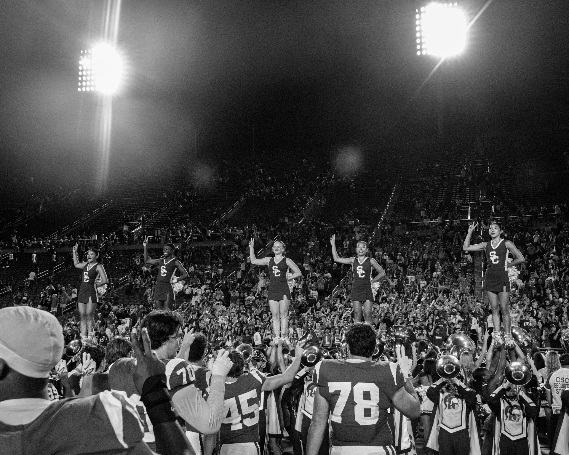 LA Memorial Colosseum.