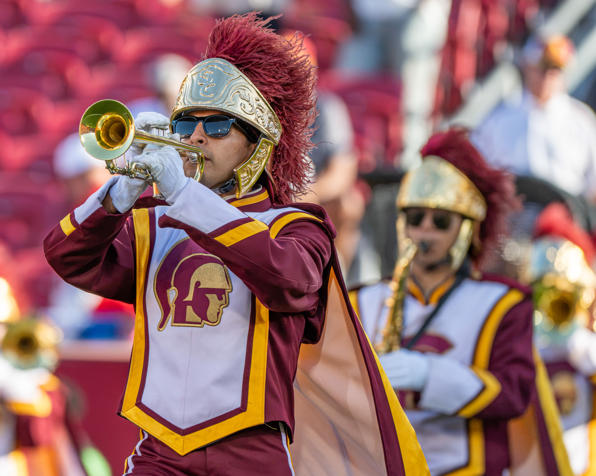 USC Marching Band.