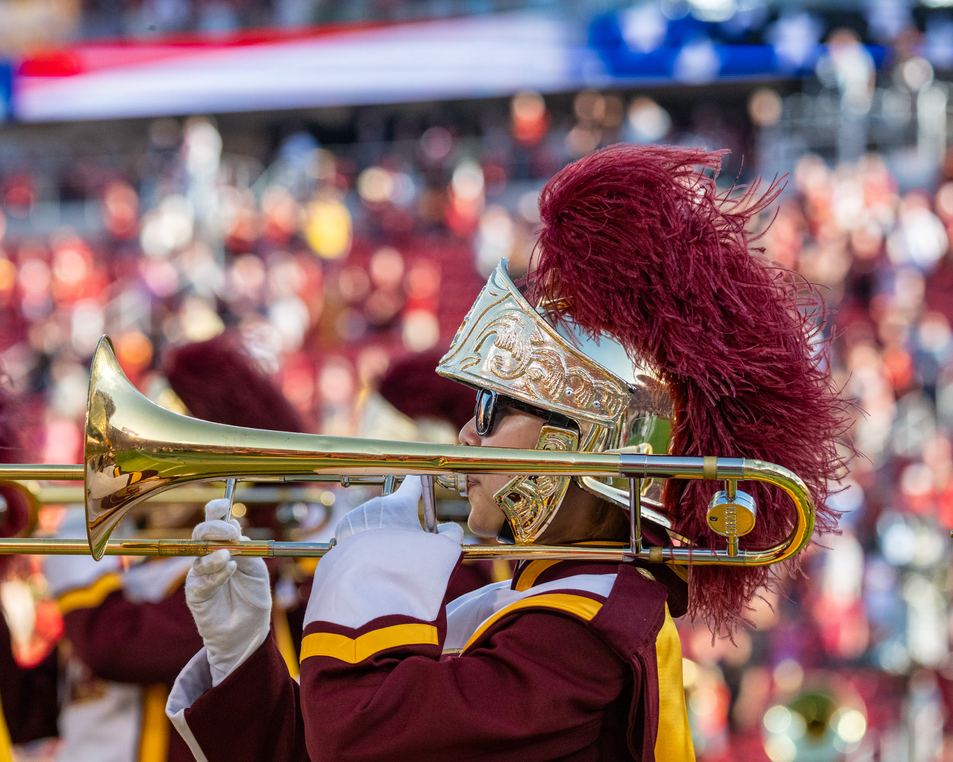USC Marching Band.