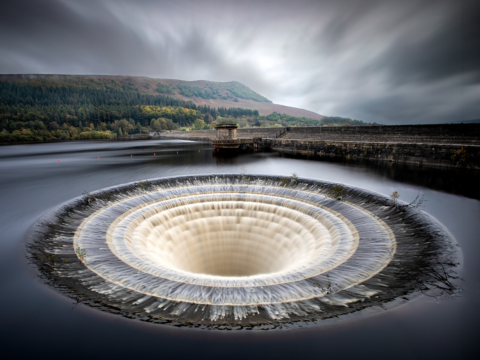 Storm Water Overflow, Lady Bower Reservoir