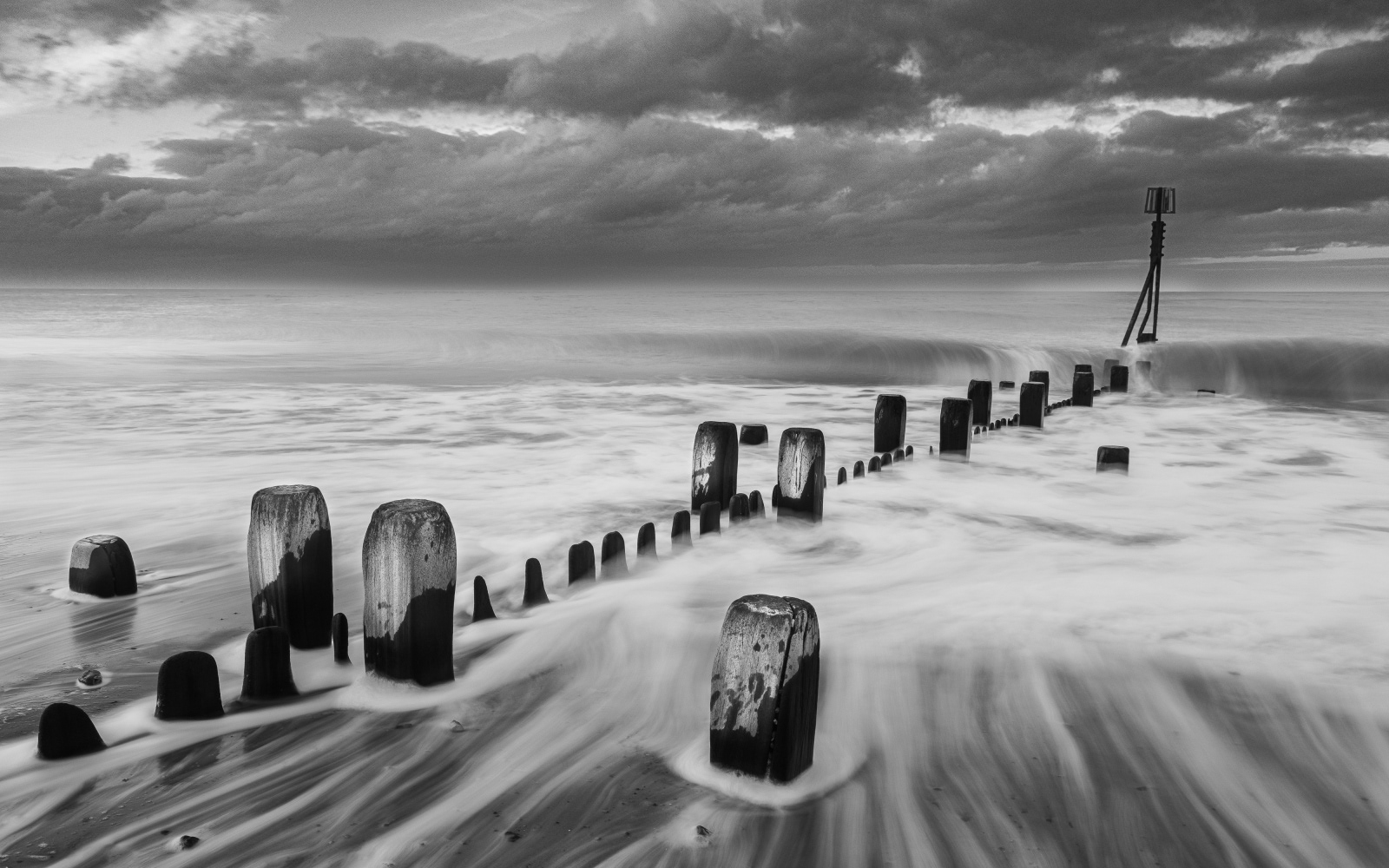 3rd INT - Sea Defences Cart Gap by Sue Jones